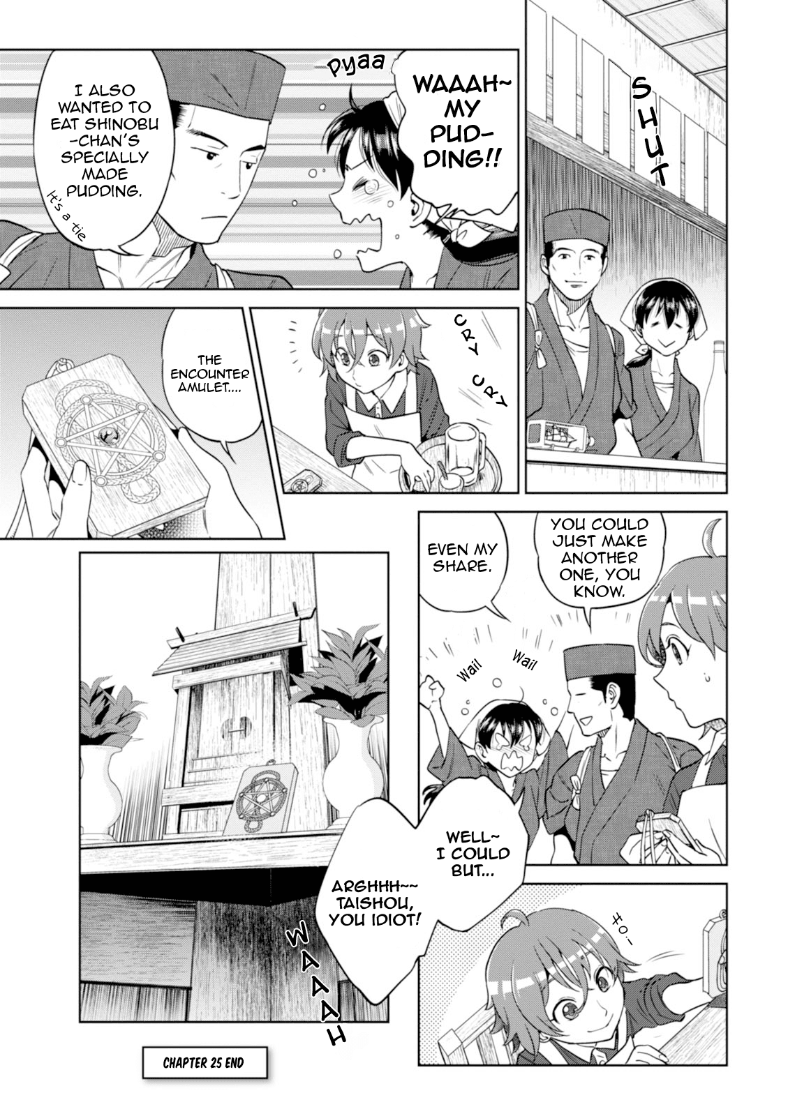 Isekai Izakaya "Nobu" Chapter 25 page 24 - Chapter 25: Shinobu-chan's Specially Made Pudding