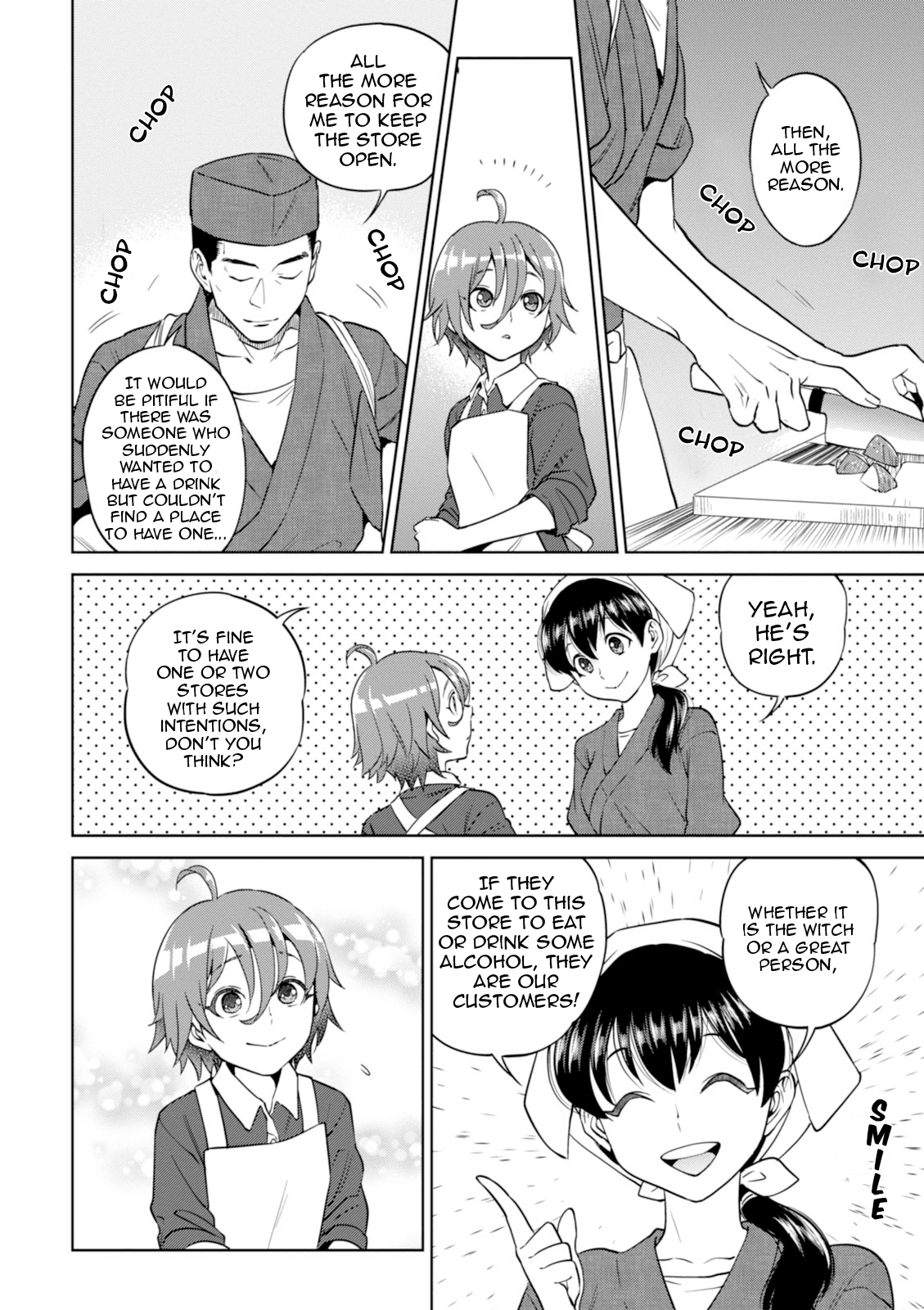 Isekai Izakaya "Nobu" Chapter 25 page 5 - Chapter 25: Shinobu-chan's Specially Made Pudding