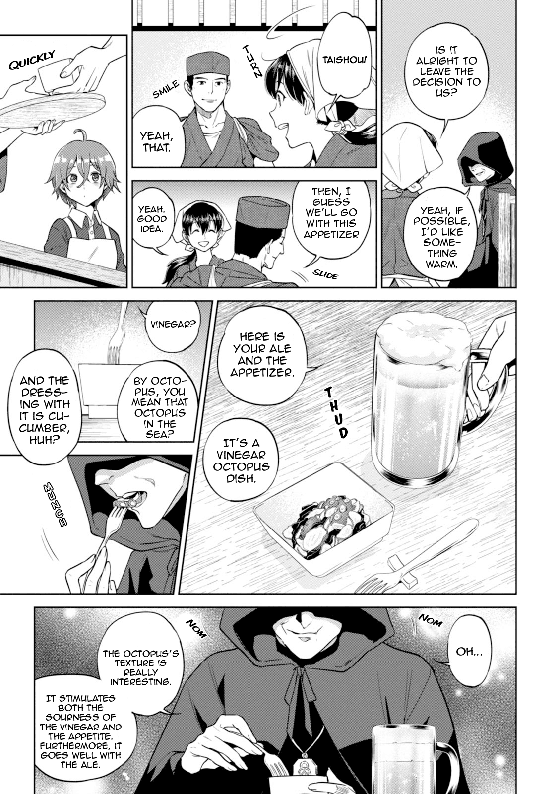 Isekai Izakaya "Nobu" Chapter 25 page 8 - Chapter 25: Shinobu-chan's Specially Made Pudding
