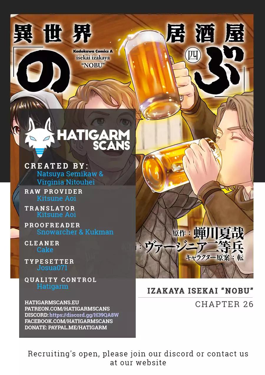Isekai Izakaya "Nobu" Chapter 26 page 1 - Chapter 26