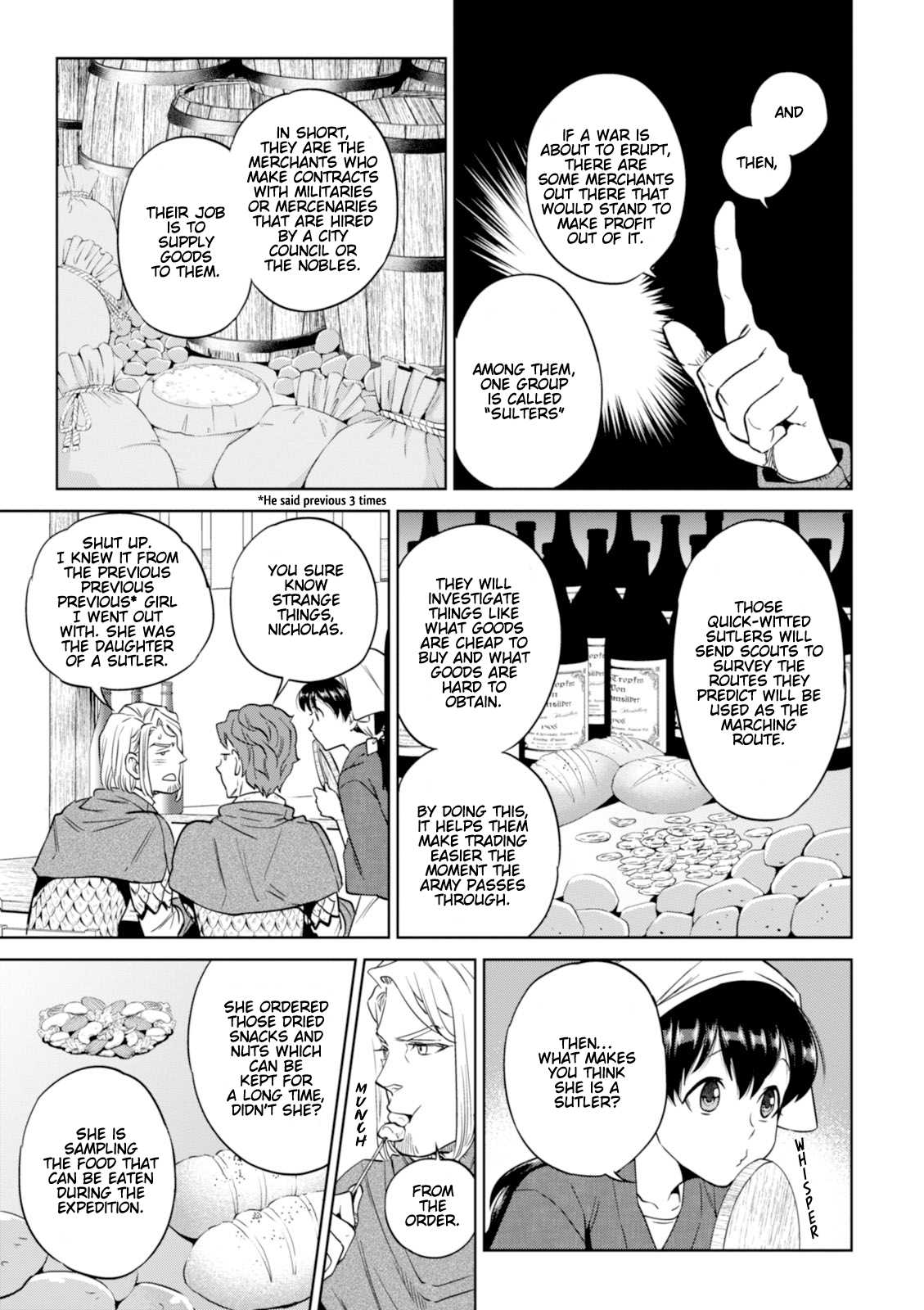 Isekai Izakaya "Nobu" Chapter 27 page 10 - Chapter 27: A Suspicious Woman