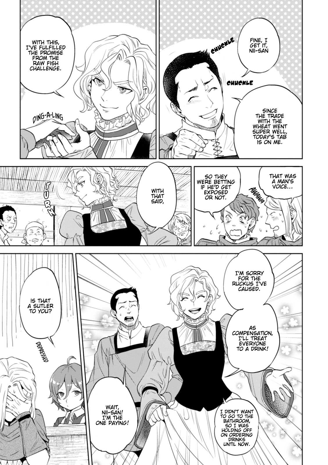 Isekai Izakaya "Nobu" Chapter 27 page 18 - Chapter 27: A Suspicious Woman