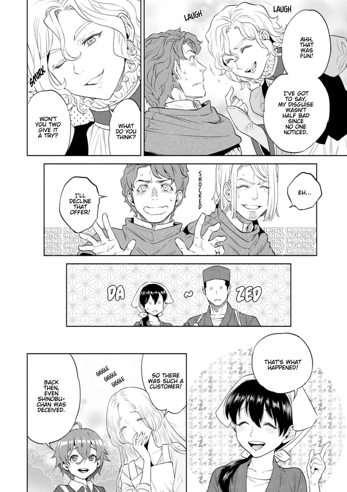 Isekai Izakaya "Nobu" Chapter 27 page 19 - Chapter 27: A Suspicious Woman