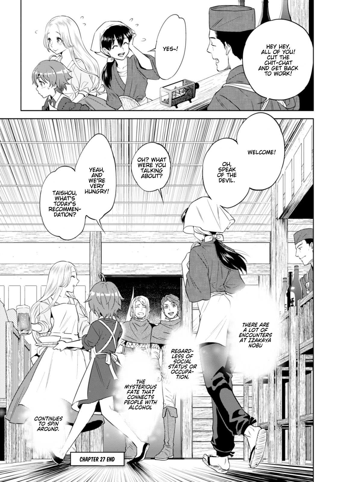 Isekai Izakaya "Nobu" Chapter 27 page 20 - Chapter 27: A Suspicious Woman