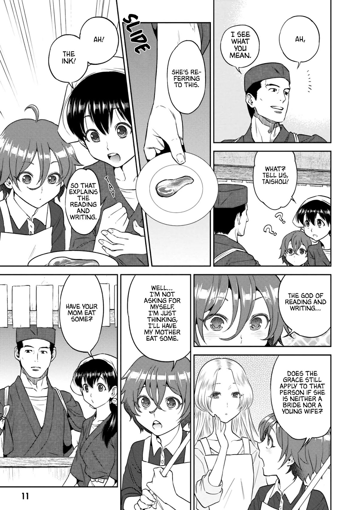 Isekai Izakaya "Nobu" Chapter 28 page 14 - Chapter 28: The Married Couple and Pumpkin