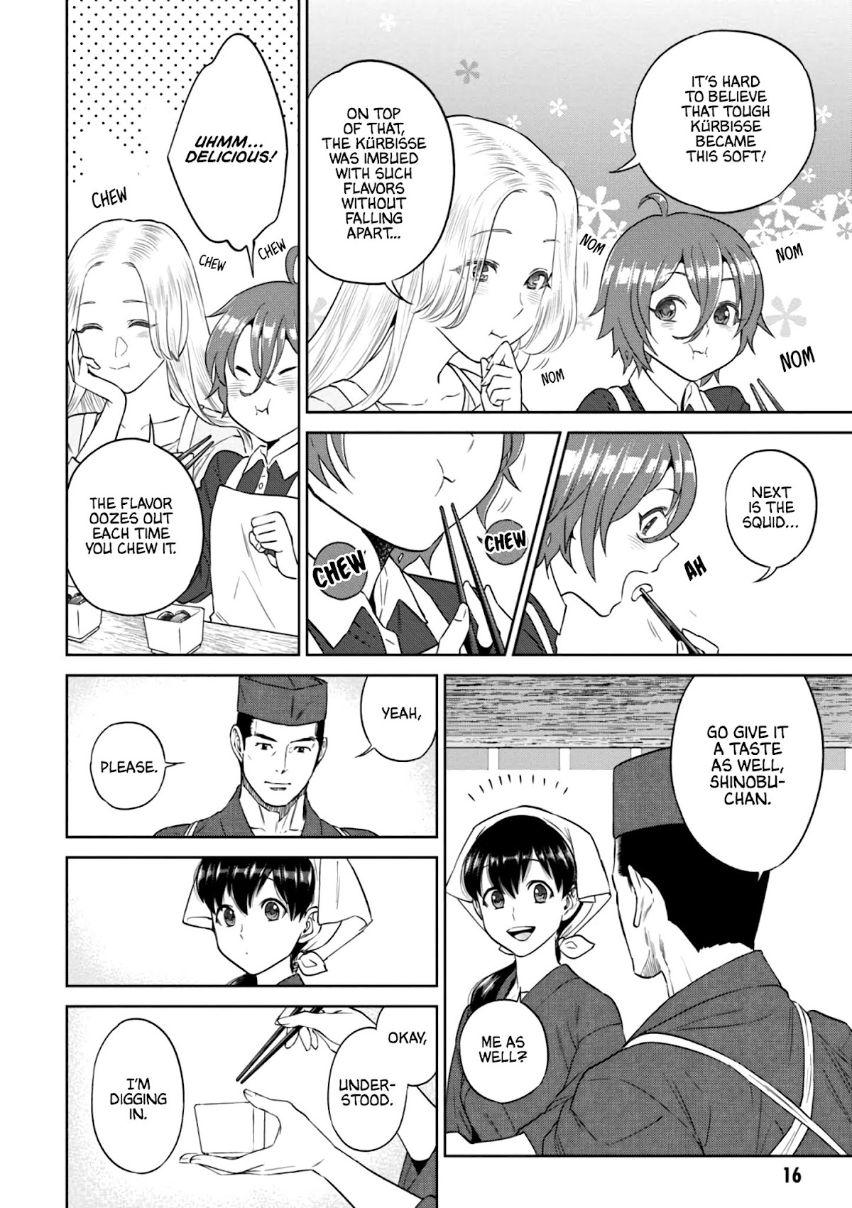 Isekai Izakaya "Nobu" Chapter 28 page 19 - Chapter 28: The Married Couple and Pumpkin