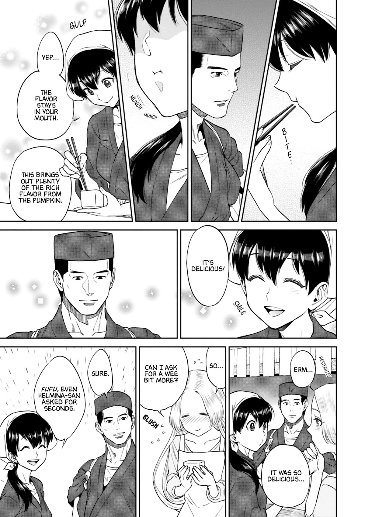 Isekai Izakaya "Nobu" Chapter 28 page 20 - Chapter 28: The Married Couple and Pumpkin
