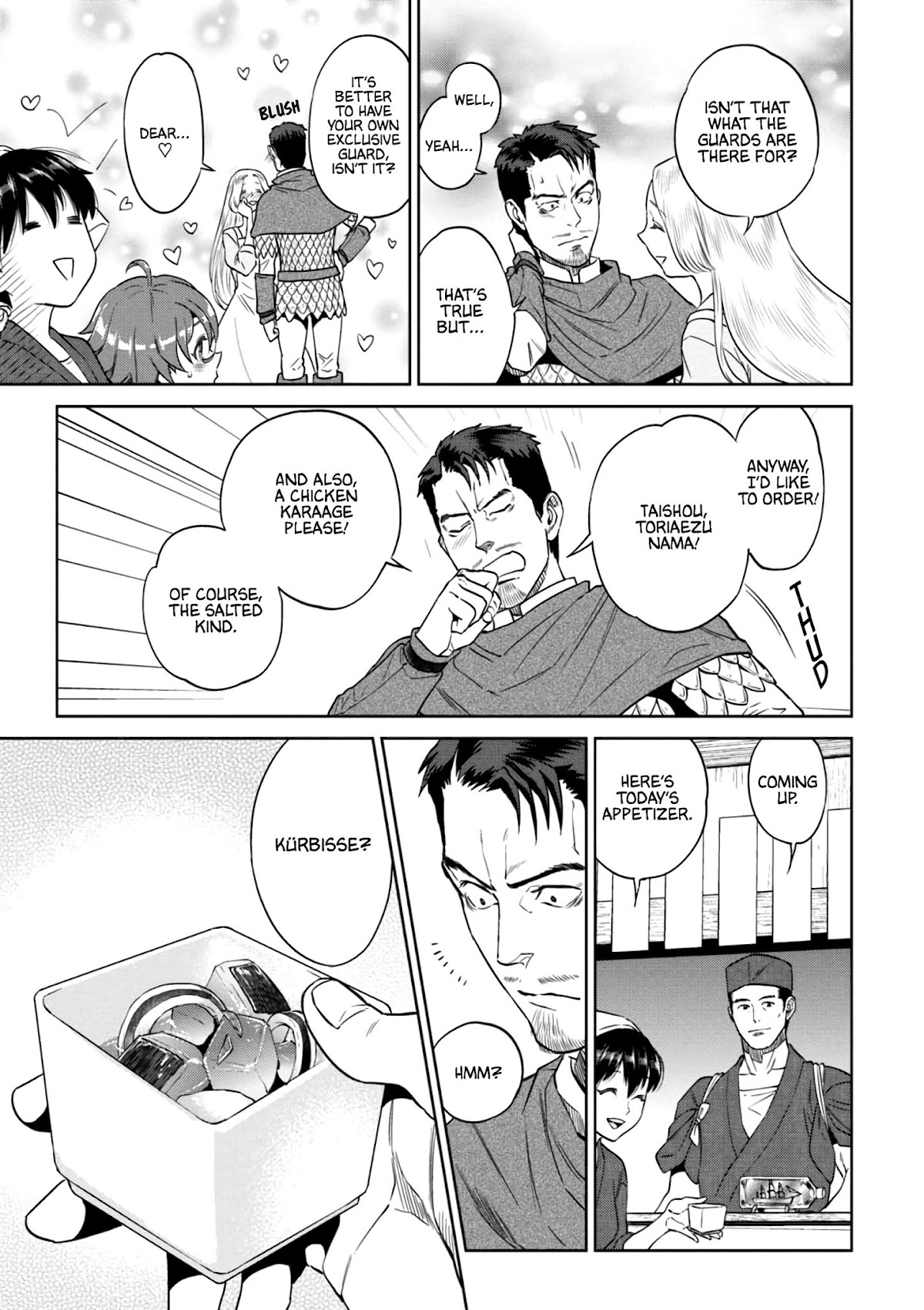 Isekai Izakaya "Nobu" Chapter 28 page 22 - Chapter 28: The Married Couple and Pumpkin