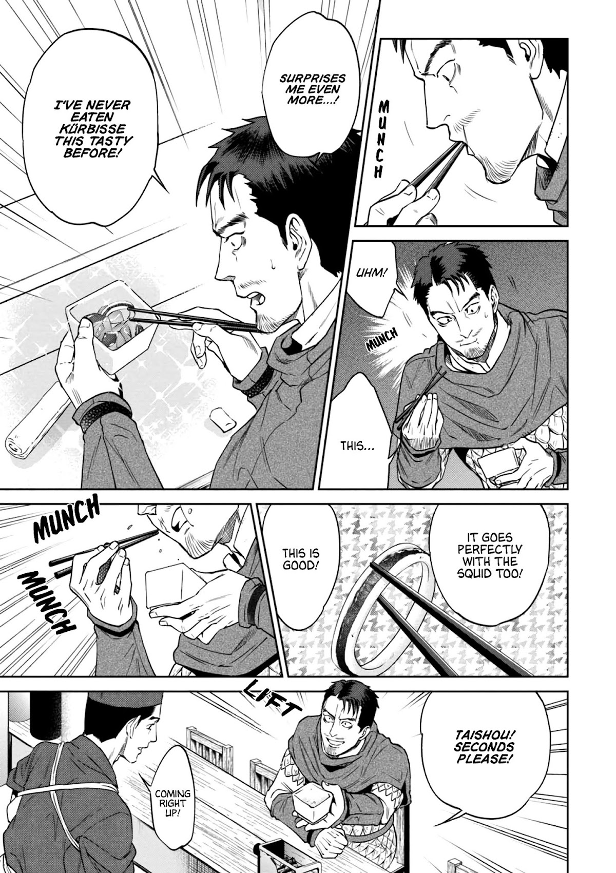Isekai Izakaya "Nobu" Chapter 28 page 24 - Chapter 28: The Married Couple and Pumpkin