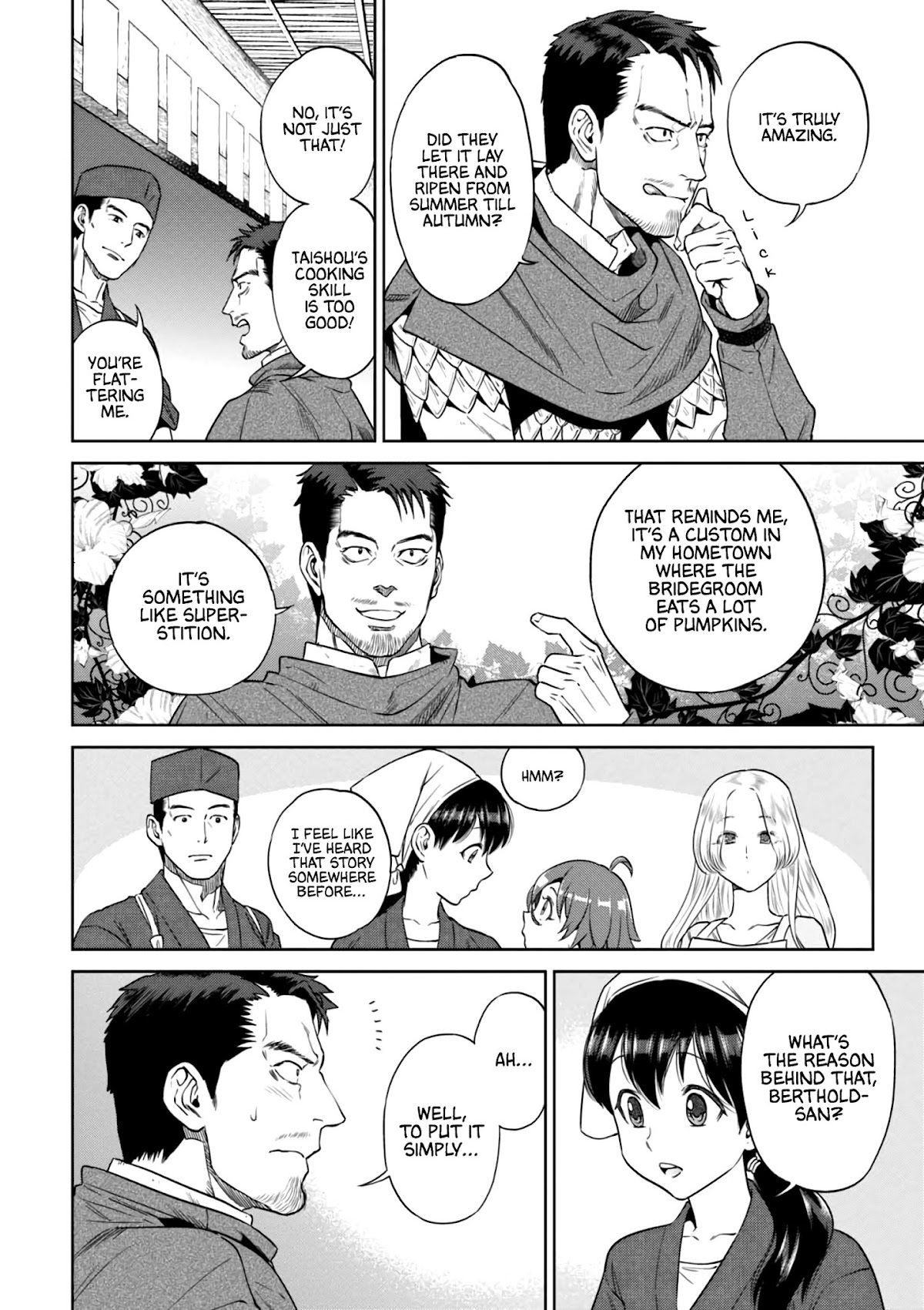 Isekai Izakaya "Nobu" Chapter 28 page 25 - Chapter 28: The Married Couple and Pumpkin