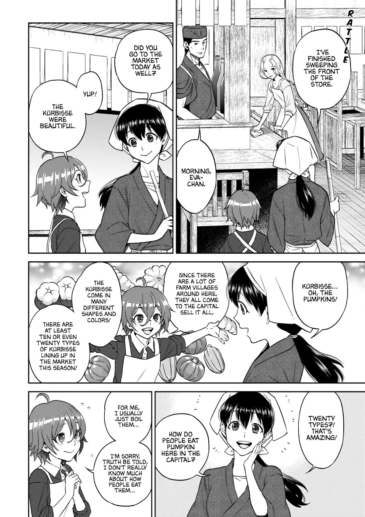 Isekai Izakaya "Nobu" Chapter 28 page 9 - Chapter 28: The Married Couple and Pumpkin