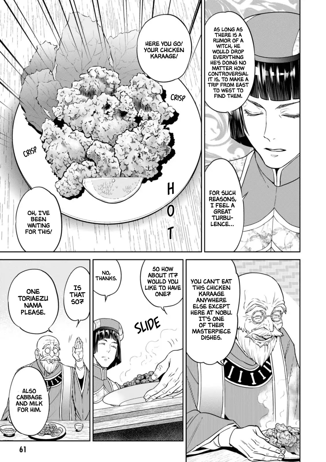 Isekai Izakaya "Nobu" Chapter 30 page 14 - Chapter 30: Eggplant Agebitashi