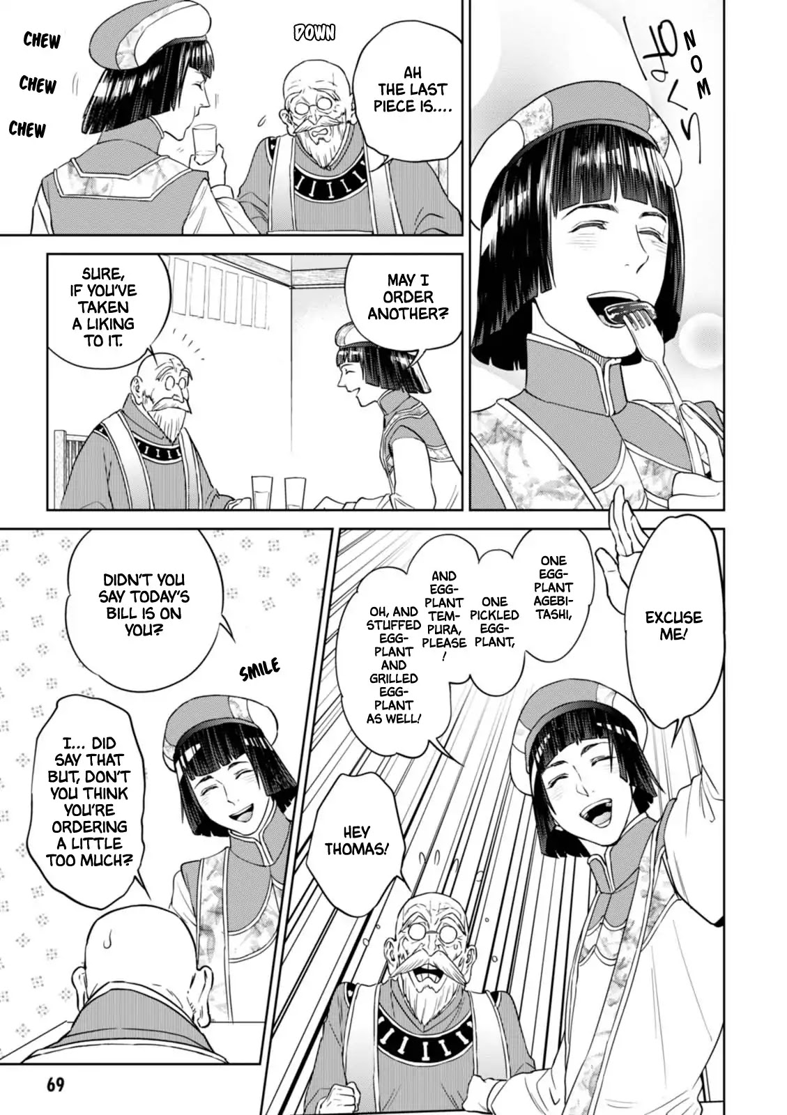 Isekai Izakaya "Nobu" Chapter 30 page 22 - Chapter 30: Eggplant Agebitashi