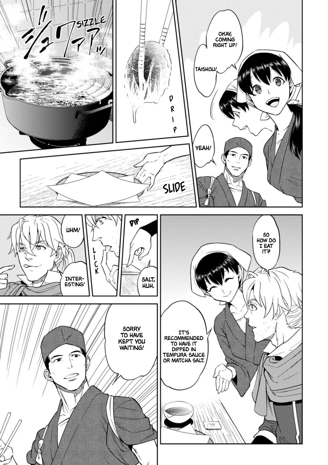 Isekai Izakaya "Nobu" Chapter 31 page 16 - Chapter 31: The taste of Autumn Tempura