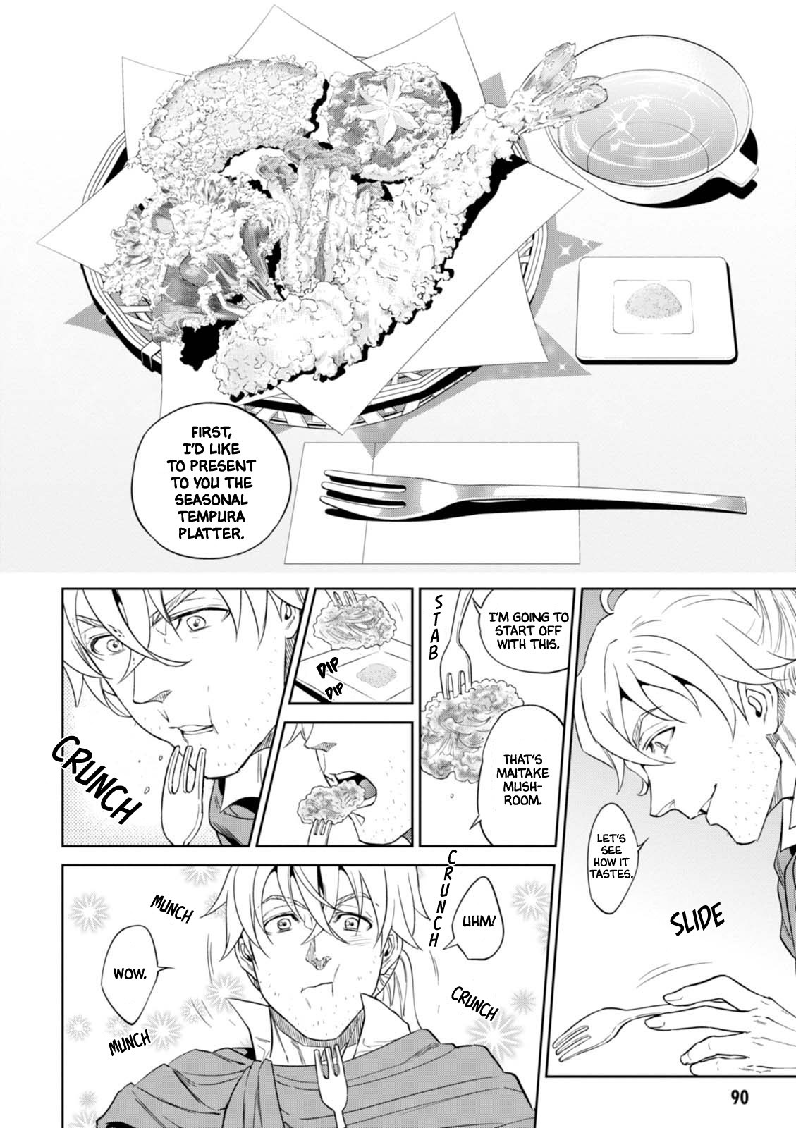 Isekai Izakaya "Nobu" Chapter 31 page 17 - Chapter 31: The taste of Autumn Tempura