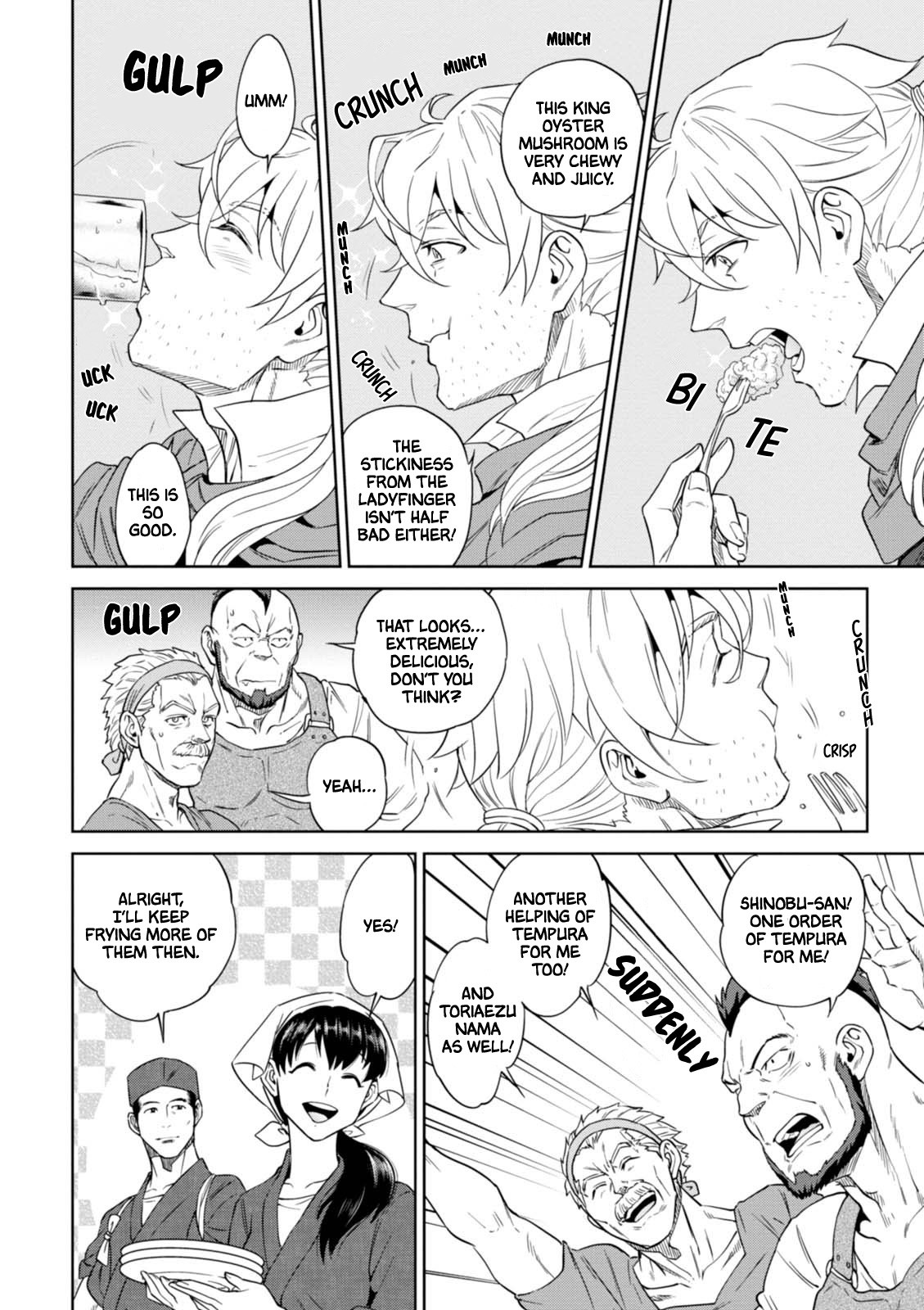 Isekai Izakaya "Nobu" Chapter 31 page 19 - Chapter 31: The taste of Autumn Tempura
