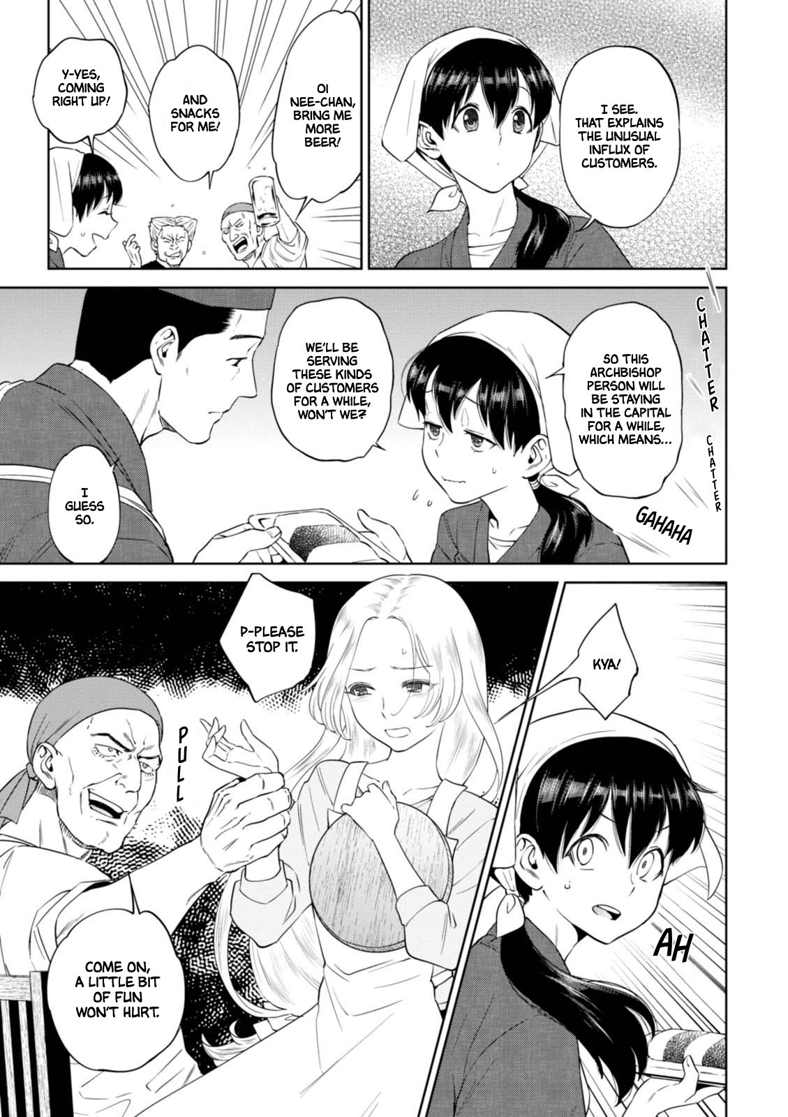 Isekai Izakaya "Nobu" Chapter 31 page 6 - Chapter 31: The taste of Autumn Tempura