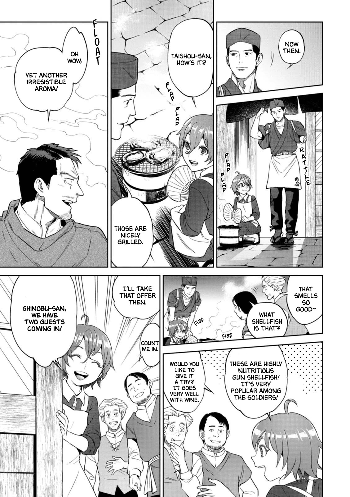 Isekai Izakaya "Nobu" Chapter 32 page 28 - Chapter 32: Raw Oyster Ban