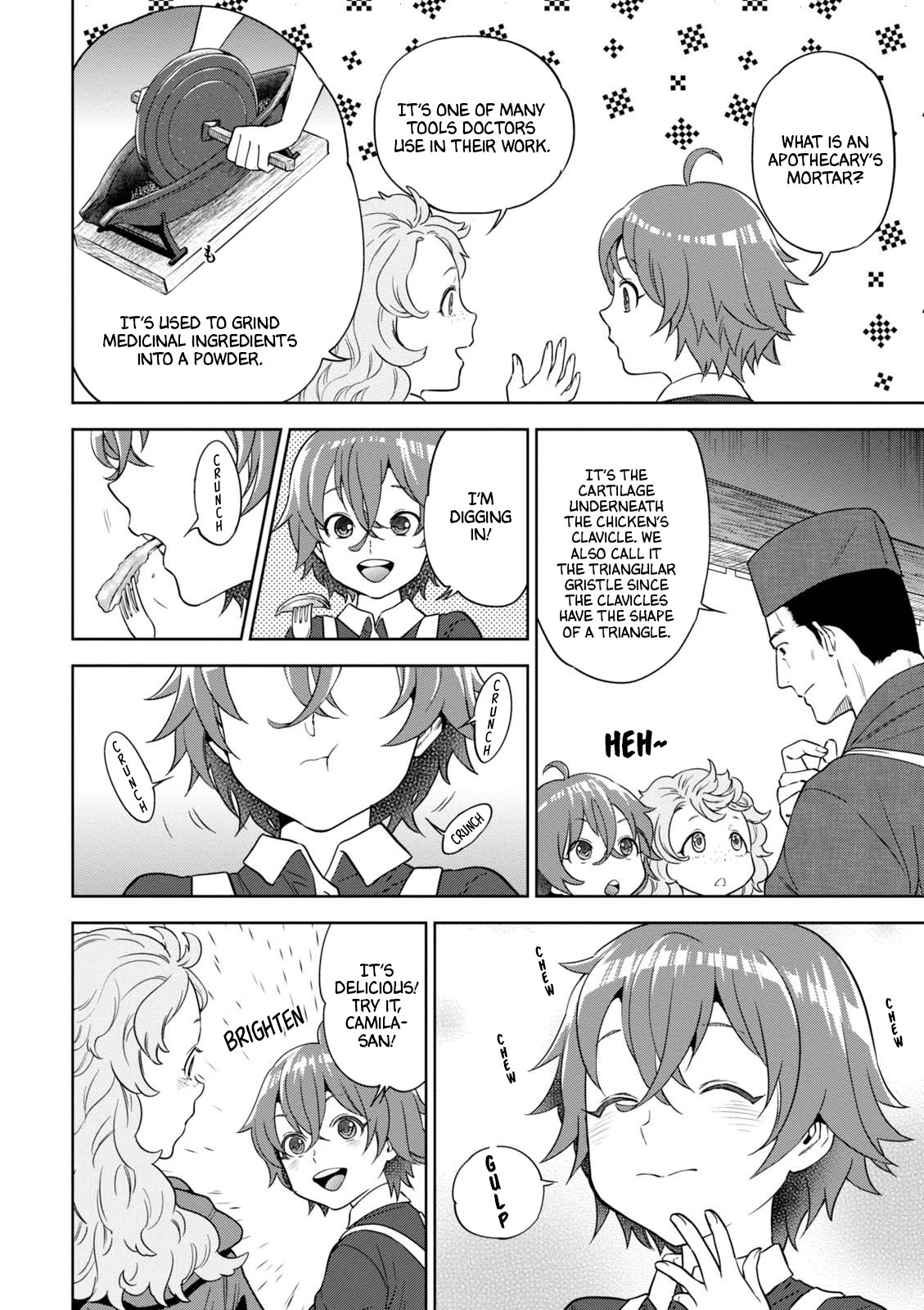 Isekai Izakaya "Nobu" Chapter 34 page 13 - Chapter 34: Grilled Rice Balls and the Doctor's Pupil