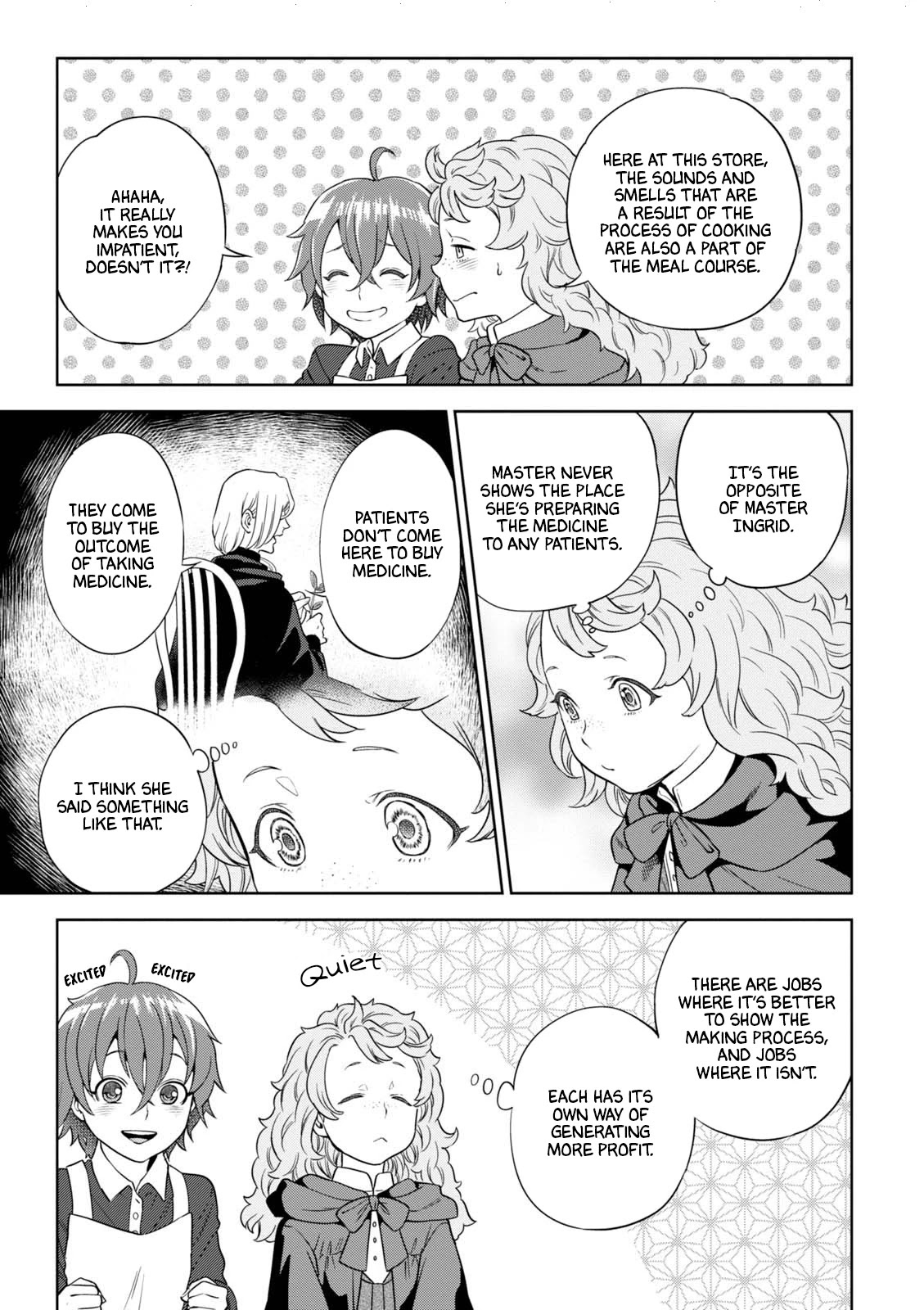 Isekai Izakaya "Nobu" Chapter 34 page 20 - Chapter 34: Grilled Rice Balls and the Doctor's Pupil