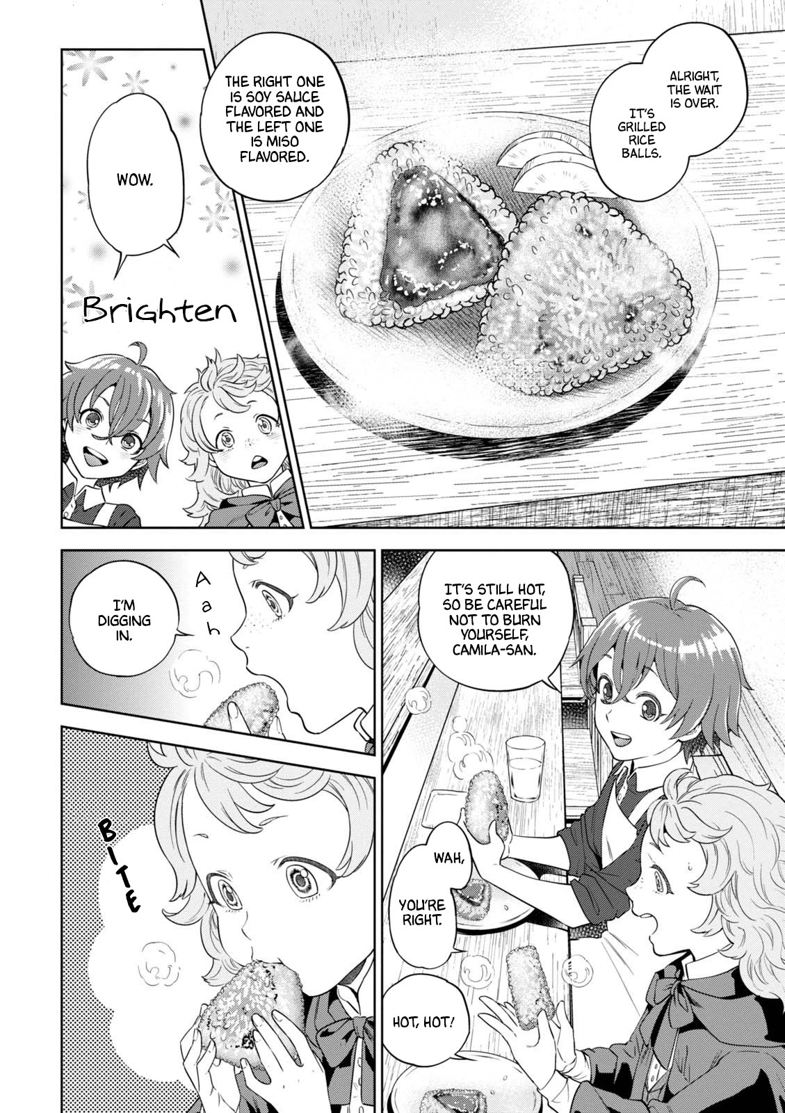 Isekai Izakaya "Nobu" Chapter 34 page 21 - Chapter 34: Grilled Rice Balls and the Doctor's Pupil