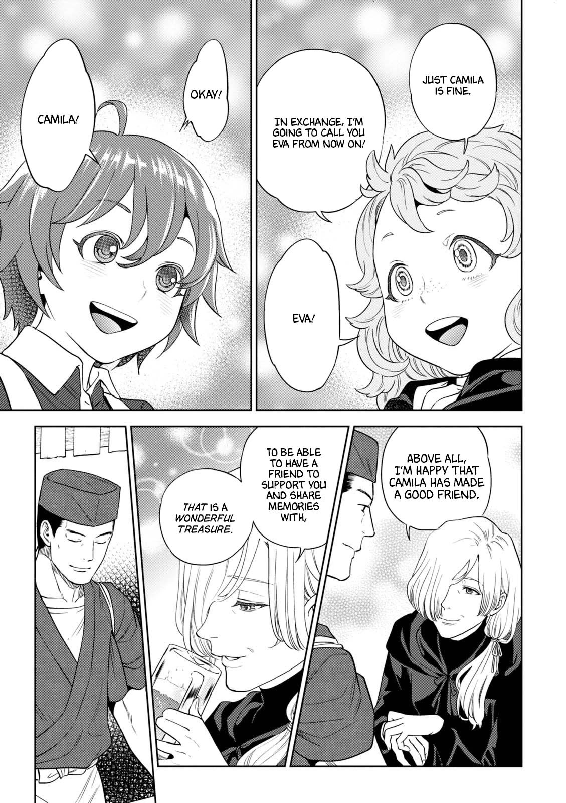 Isekai Izakaya "Nobu" Chapter 34 page 30 - Chapter 34: Grilled Rice Balls and the Doctor's Pupil