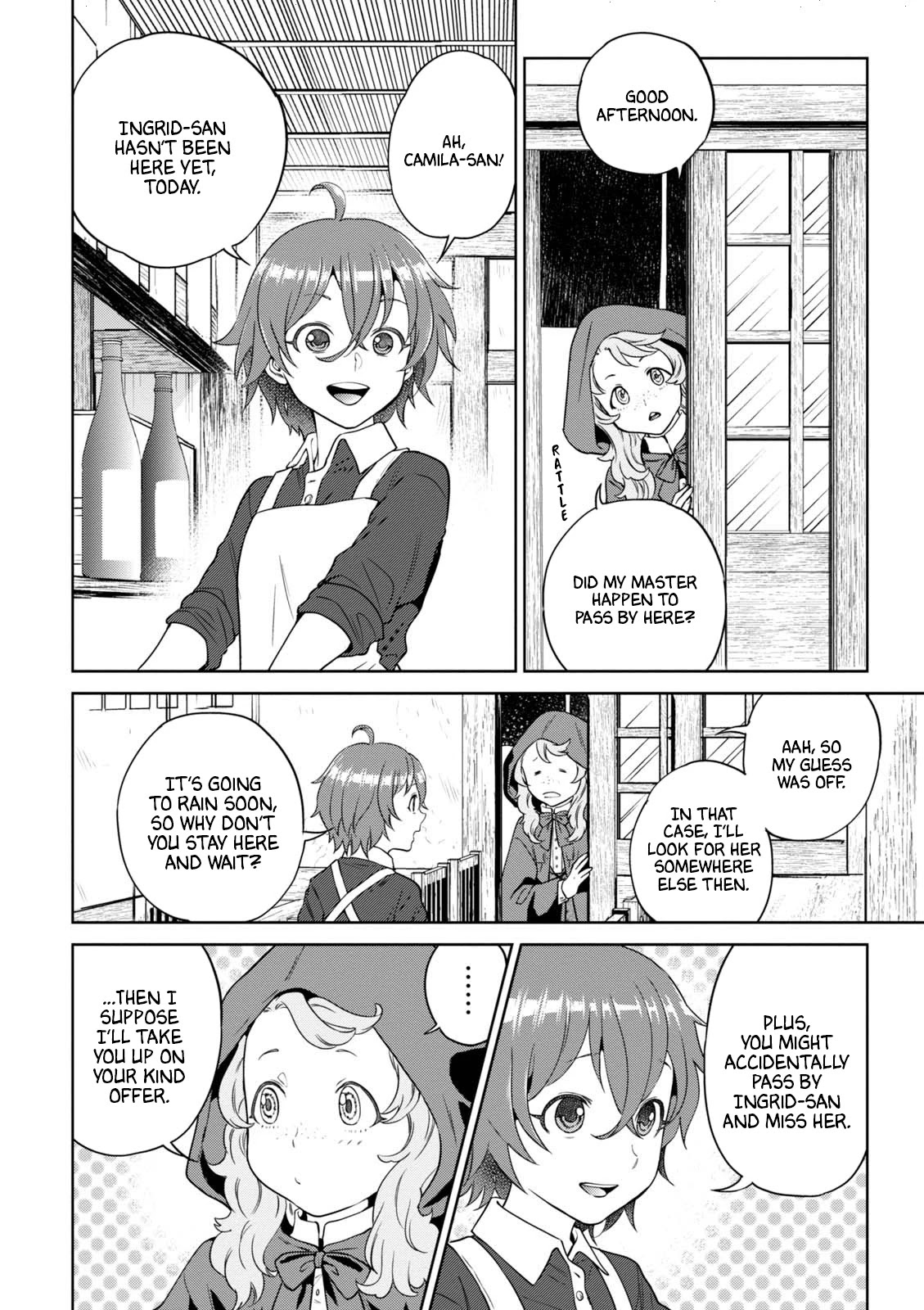 Isekai Izakaya "Nobu" Chapter 34 page 9 - Chapter 34: Grilled Rice Balls and the Doctor's Pupil