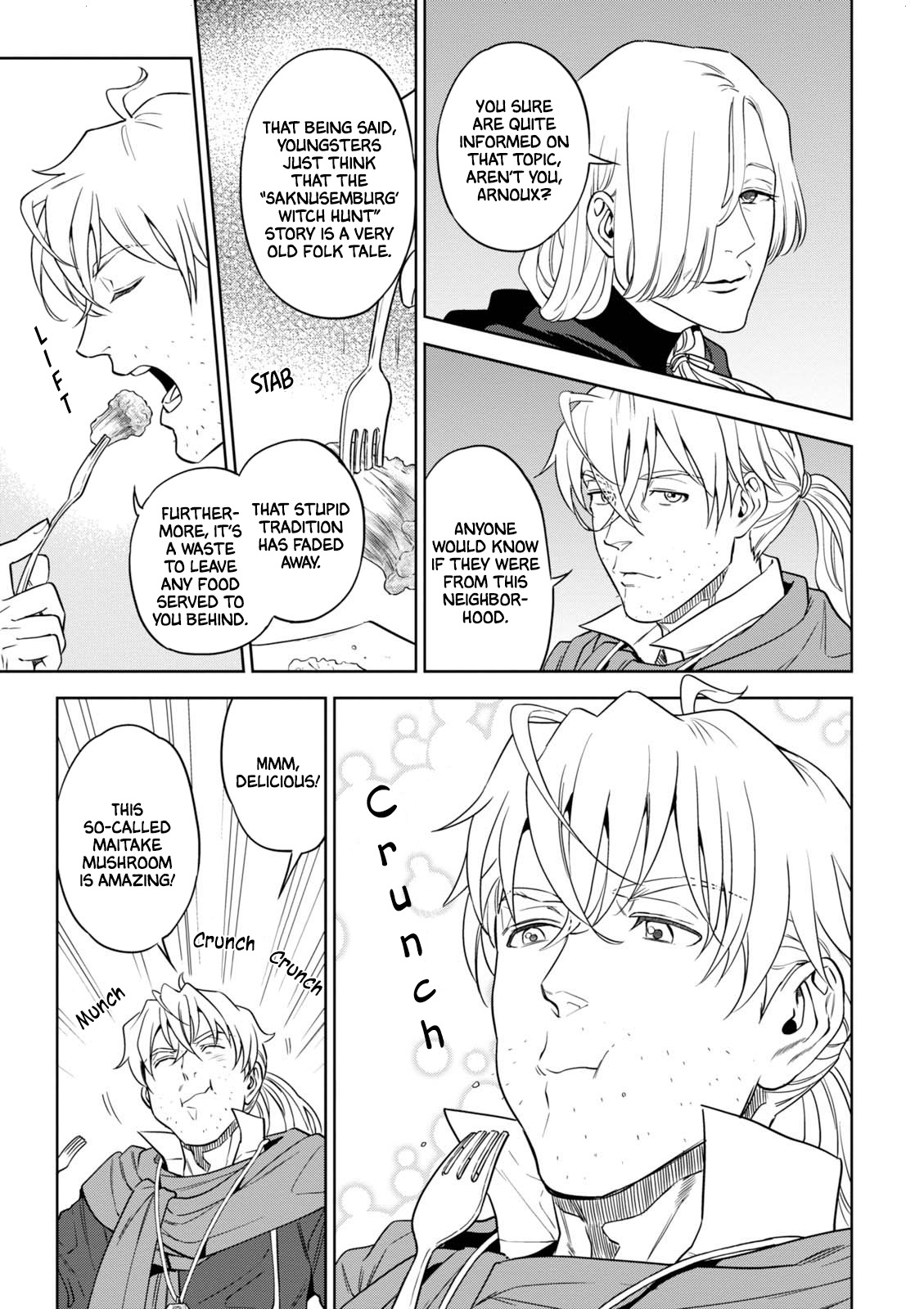 Isekai Izakaya "Nobu" Chapter 35 page 14 - Chapter 35: Mushroom Ajillo