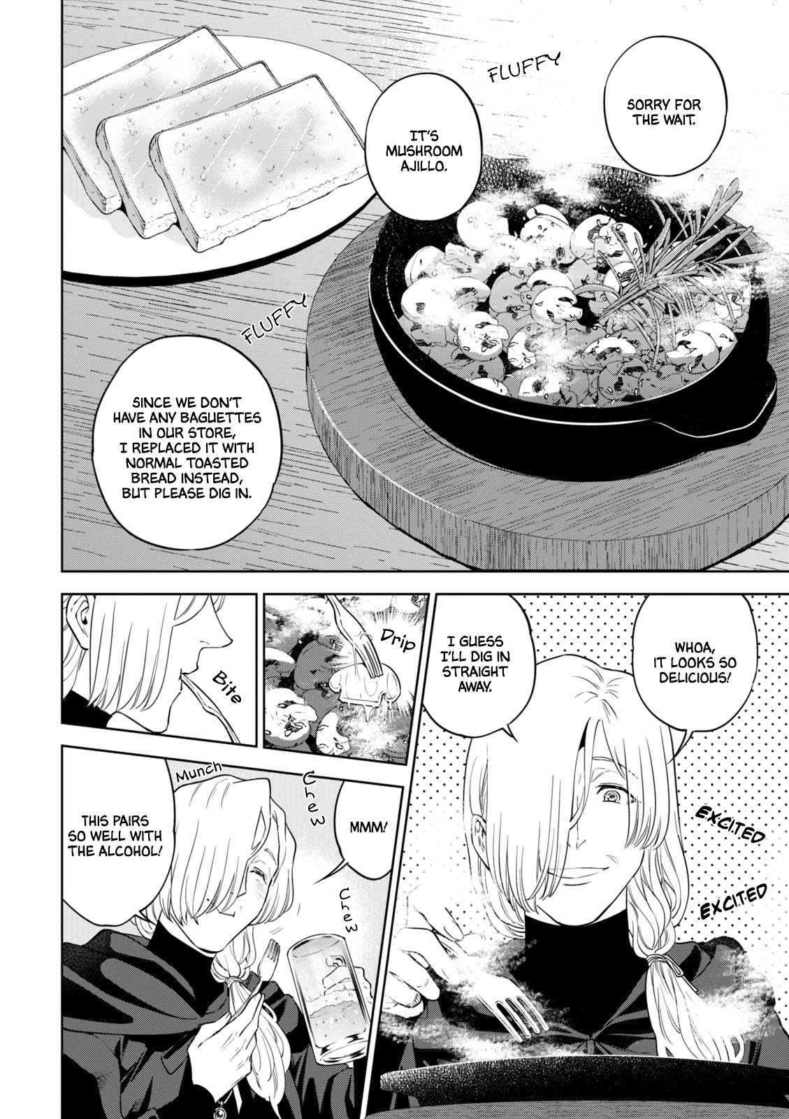 Isekai Izakaya "Nobu" Chapter 35 page 19 - Chapter 35: Mushroom Ajillo