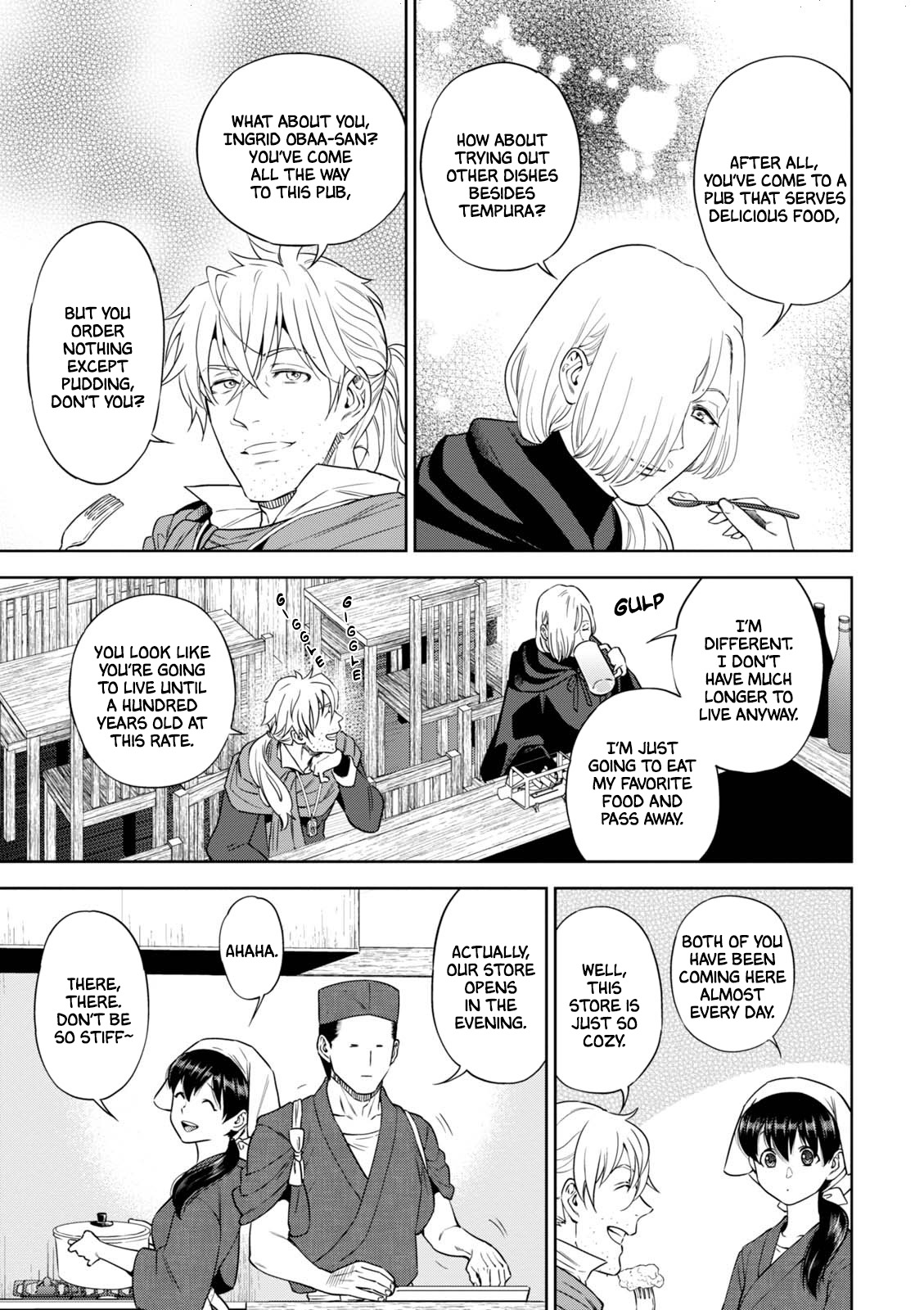 Isekai Izakaya "Nobu" Chapter 35 page 4 - Chapter 35: Mushroom Ajillo