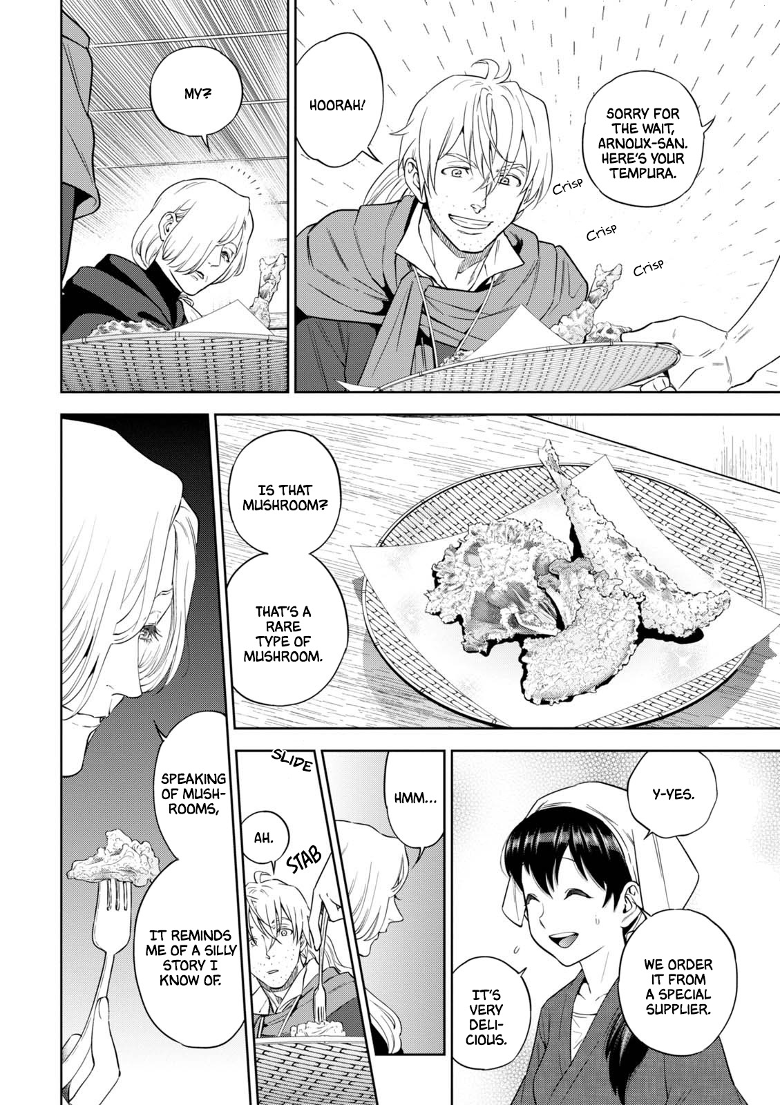 Isekai Izakaya "Nobu" Chapter 35 page 5 - Chapter 35: Mushroom Ajillo