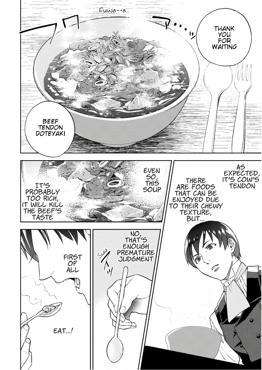 Isekai Izakaya "Nobu" Chapter 36 page 19 - Chapter 36: Beef Tendon Doteyaki