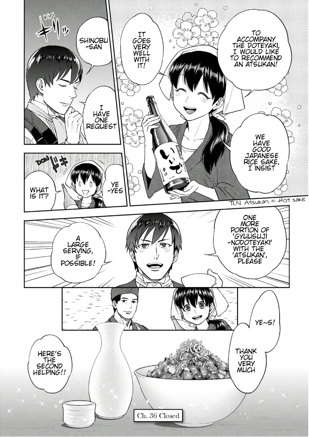 Isekai Izakaya "Nobu" Chapter 36 page 27 - Chapter 36: Beef Tendon Doteyaki