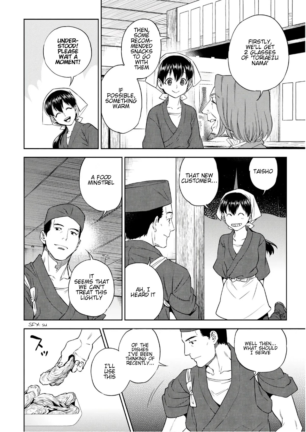 Isekai Izakaya "Nobu" Chapter 37 page 11 - Chapter 37: A Dish of Confidence