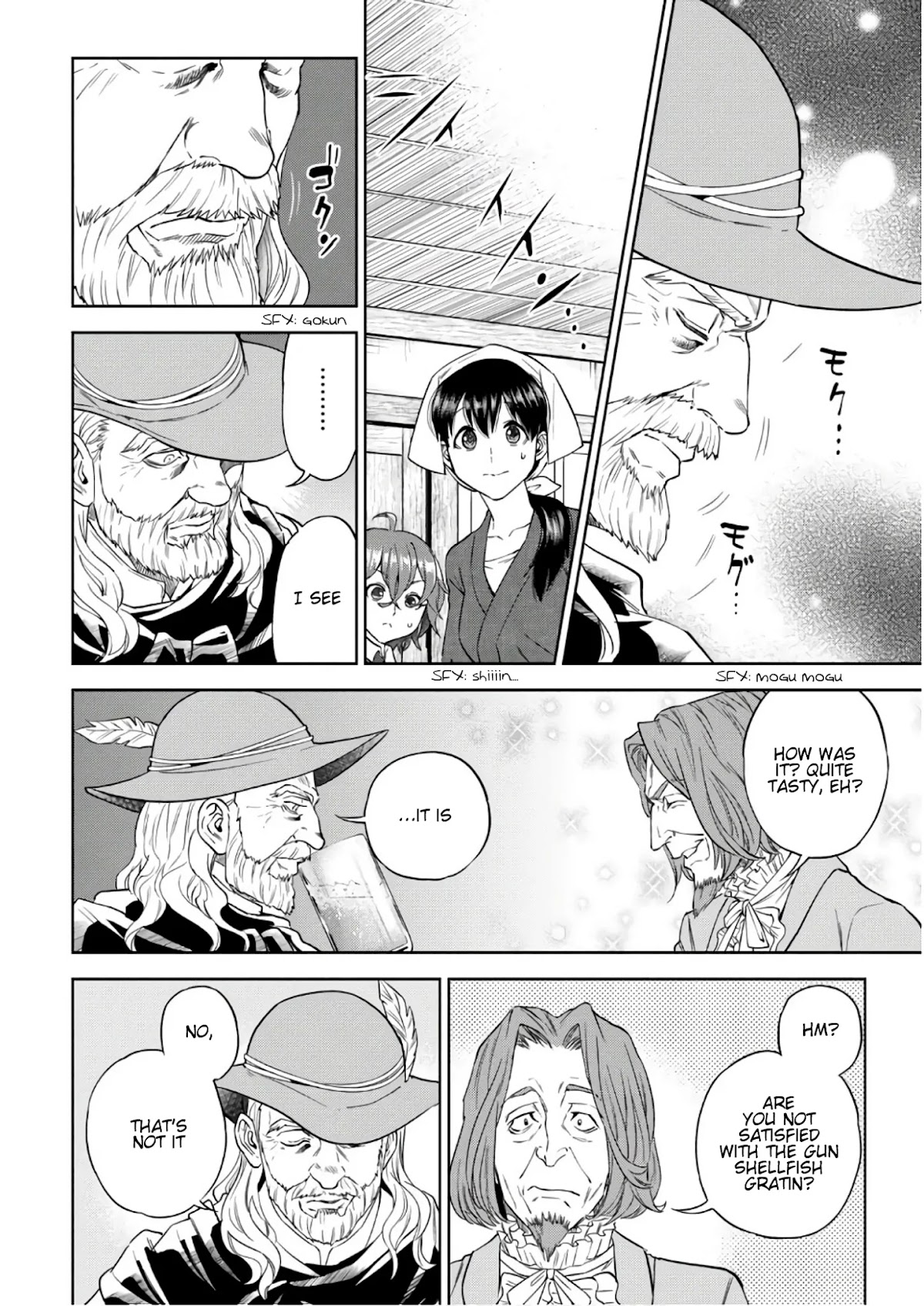 Isekai Izakaya "Nobu" Chapter 37 page 15 - Chapter 37: A Dish of Confidence