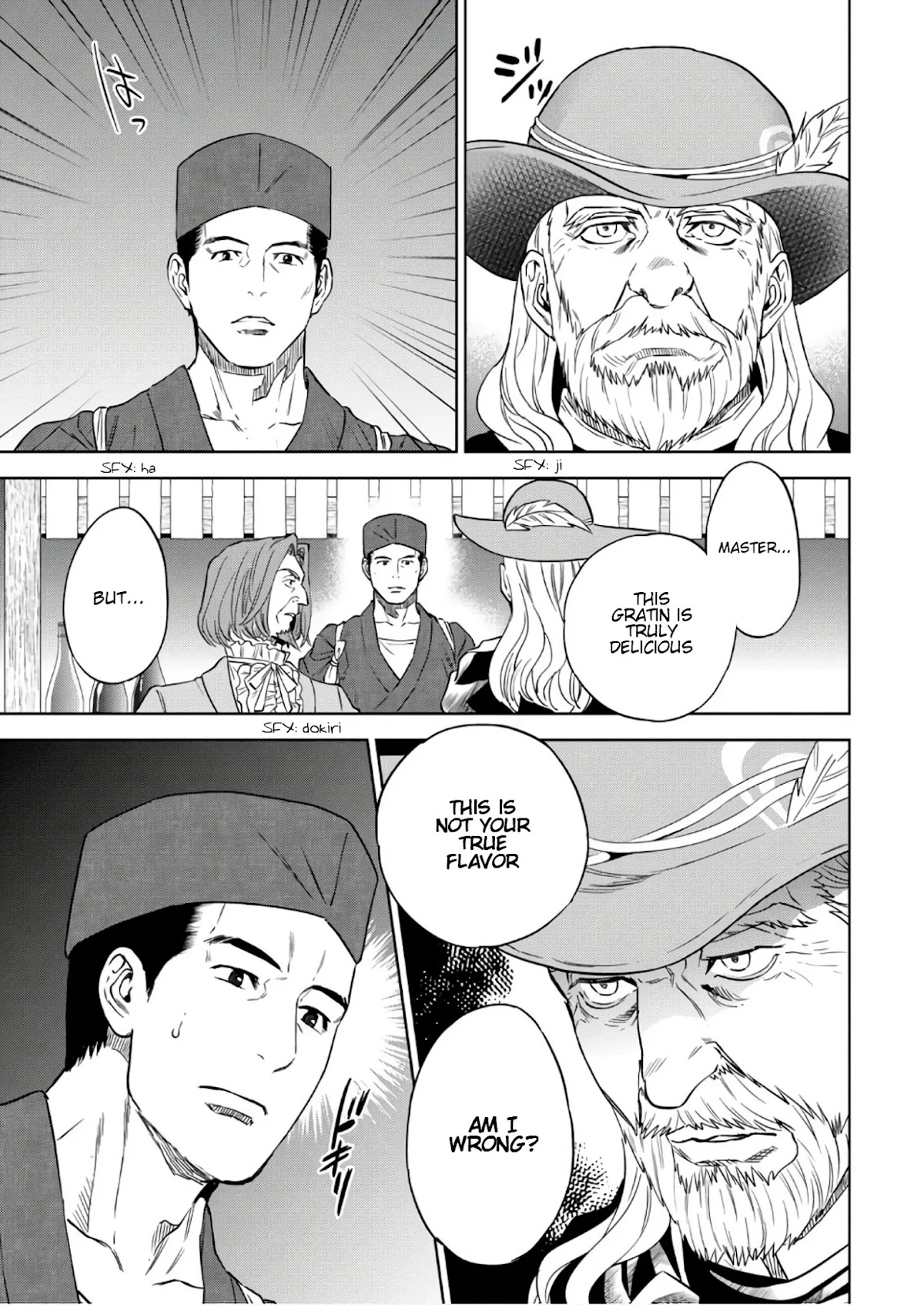 Isekai Izakaya "Nobu" Chapter 37 page 16 - Chapter 37: A Dish of Confidence