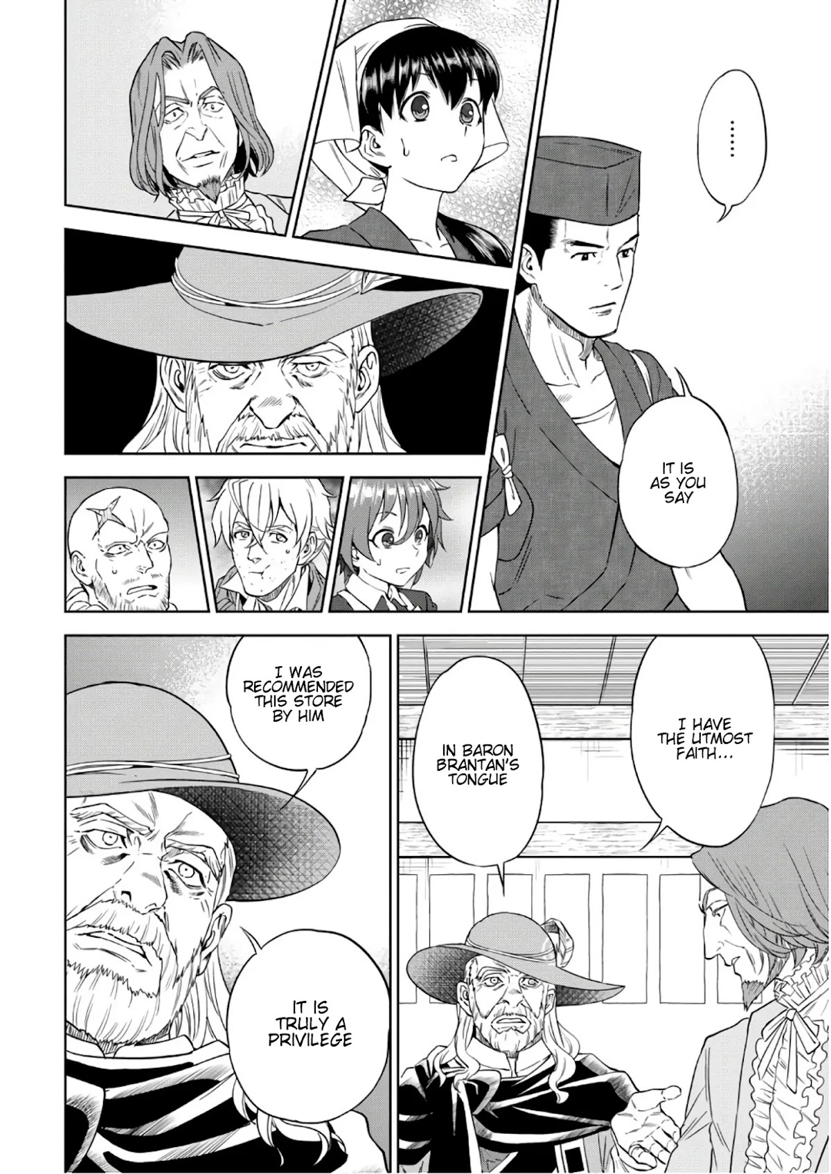 Isekai Izakaya "Nobu" Chapter 37 page 17 - Chapter 37: A Dish of Confidence