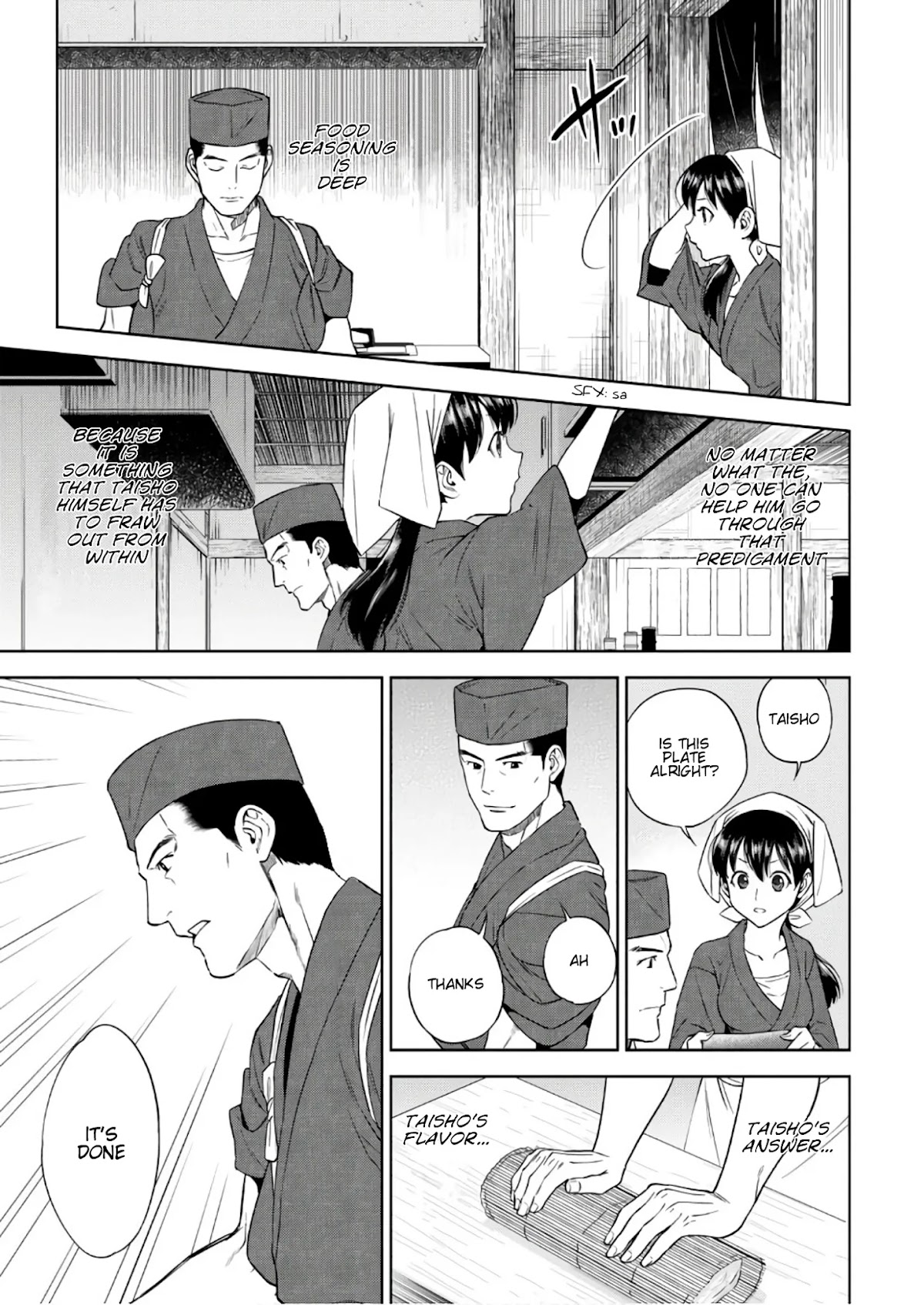 Isekai Izakaya "Nobu" Chapter 37 page 22 - Chapter 37: A Dish of Confidence