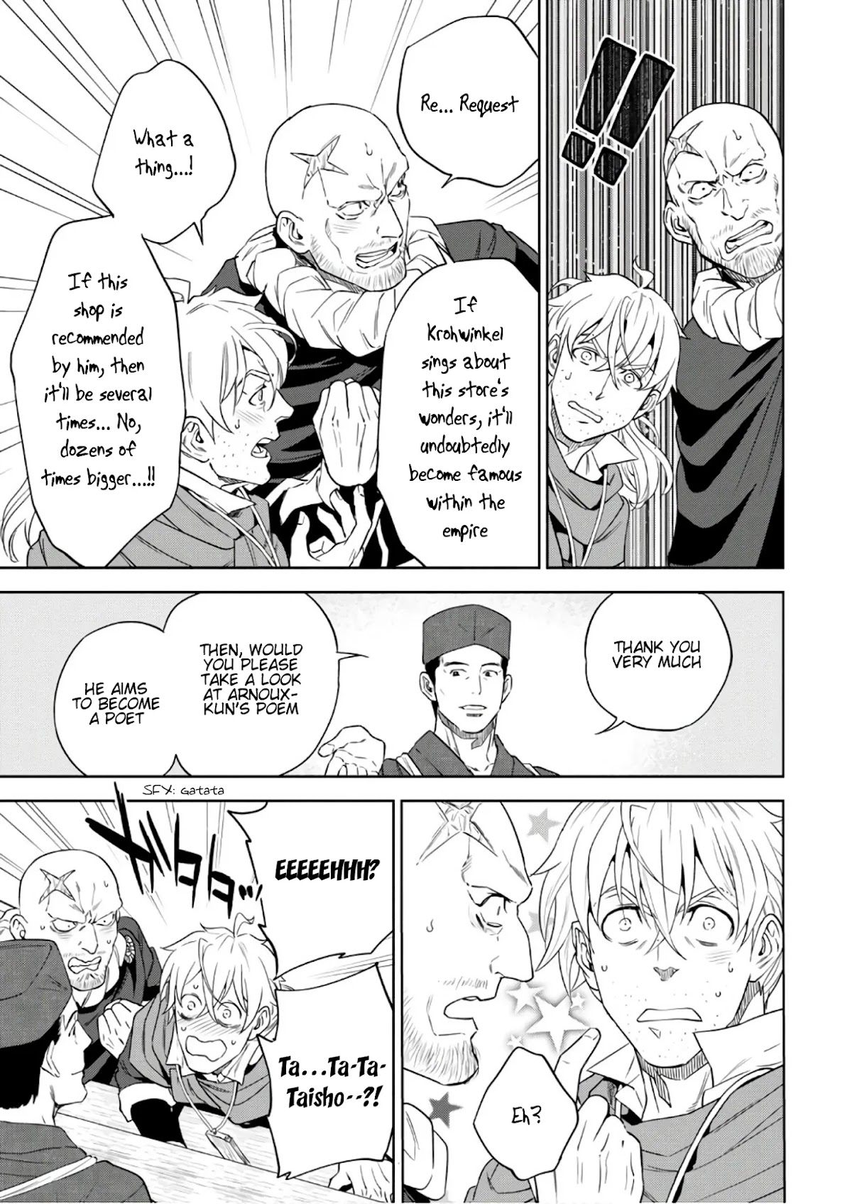 Isekai Izakaya "Nobu" Chapter 37 page 28 - Chapter 37: A Dish of Confidence