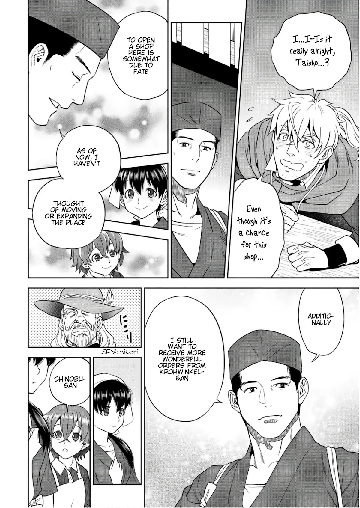 Isekai Izakaya "Nobu" Chapter 37 page 29 - Chapter 37: A Dish of Confidence