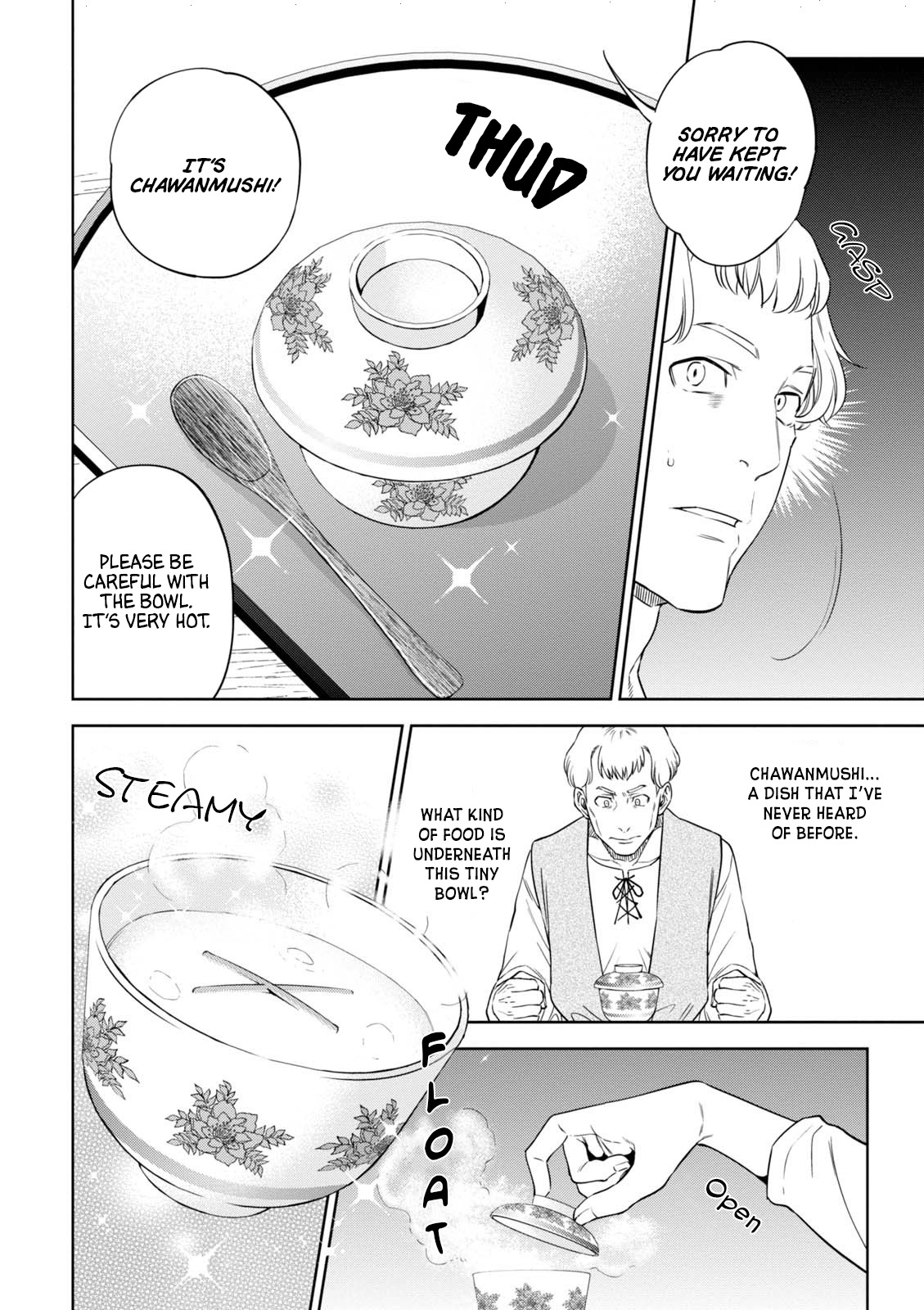 Isekai Izakaya "Nobu" Chapter 38 page 15 - Chapter 38: Fortune-telling with Chawanmushi
