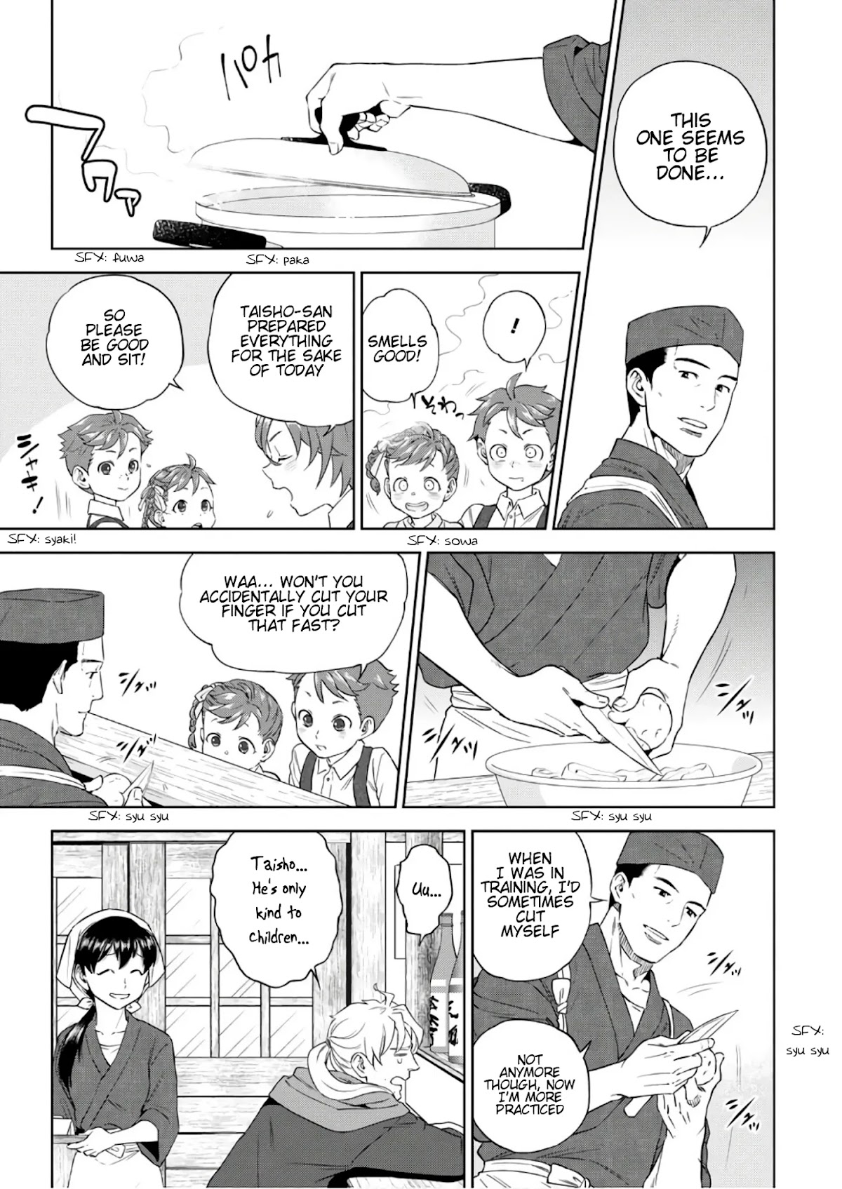 Isekai Izakaya "Nobu" Chapter 39 page 10 - Chapter 39: Small Customers and Hamburg Steak