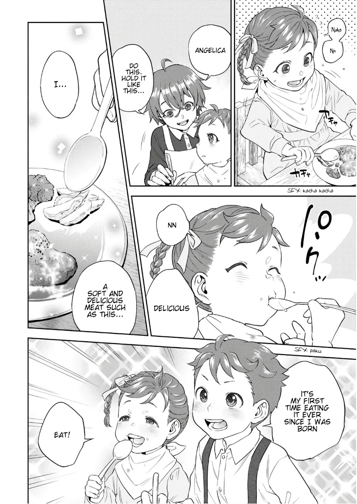 Isekai Izakaya "Nobu" Chapter 39 page 15 - Chapter 39: Small Customers and Hamburg Steak