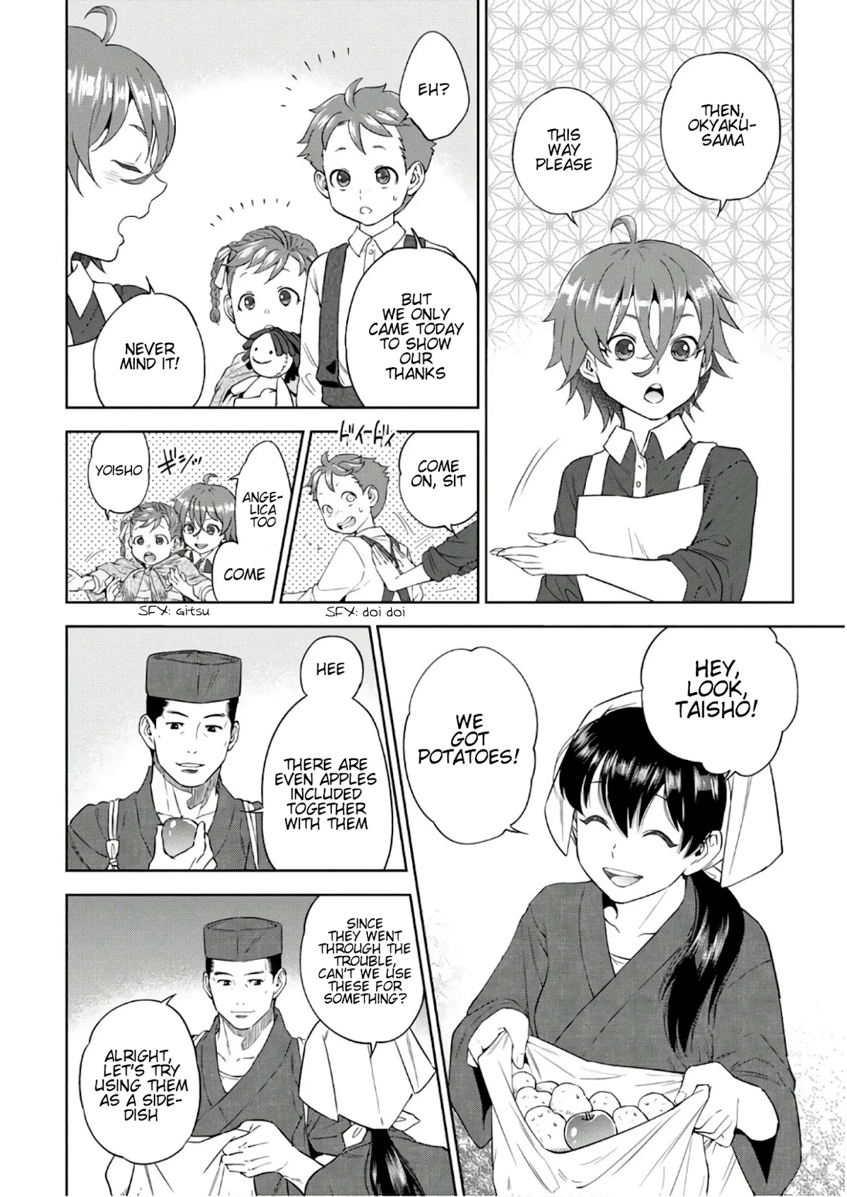 Isekai Izakaya "Nobu" Chapter 39 page 9 - Chapter 39: Small Customers and Hamburg Steak