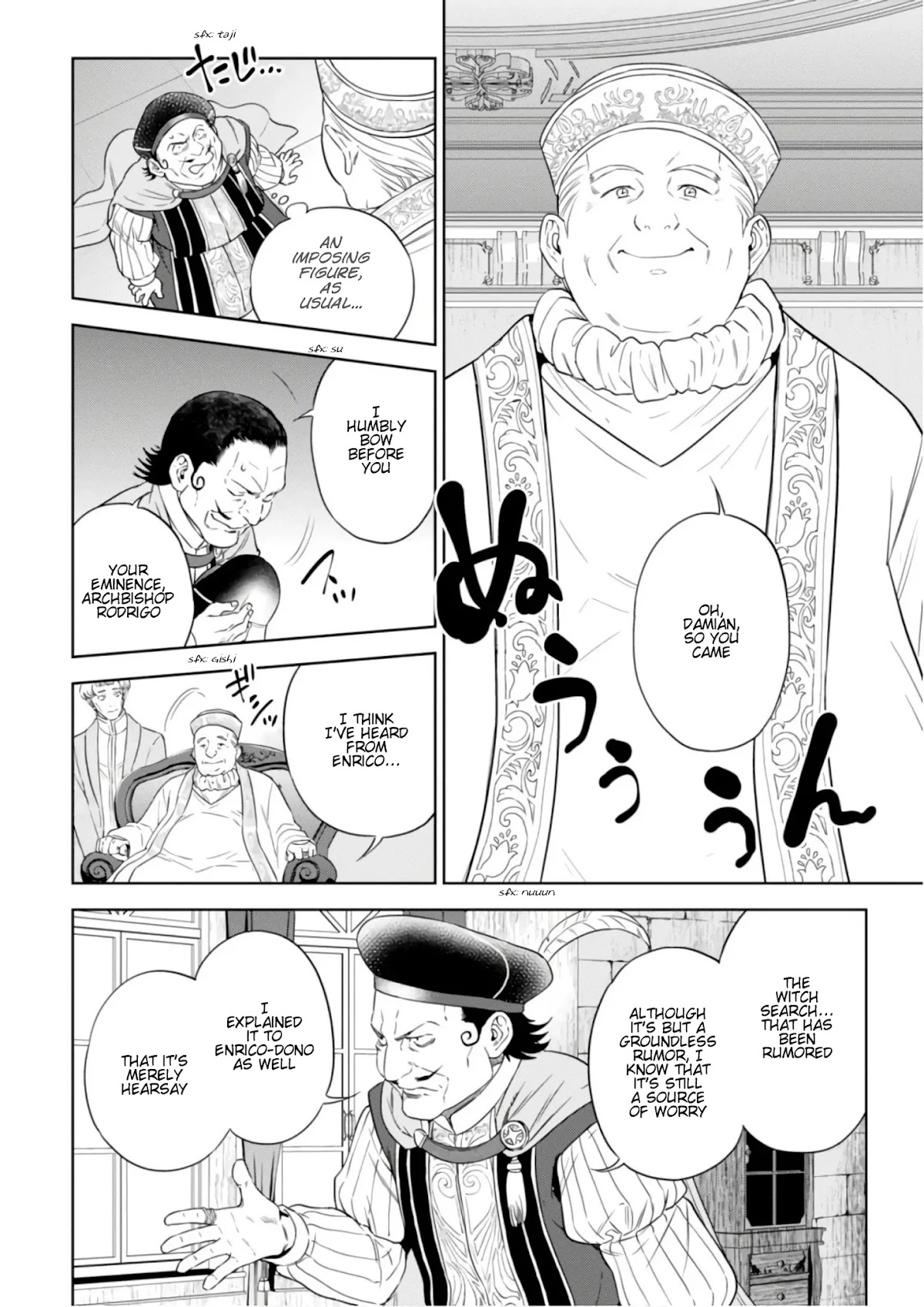 Isekai Izakaya "Nobu" Chapter 40 page 21 - Chapter 40: The Witch and the Archbishop (First Part)