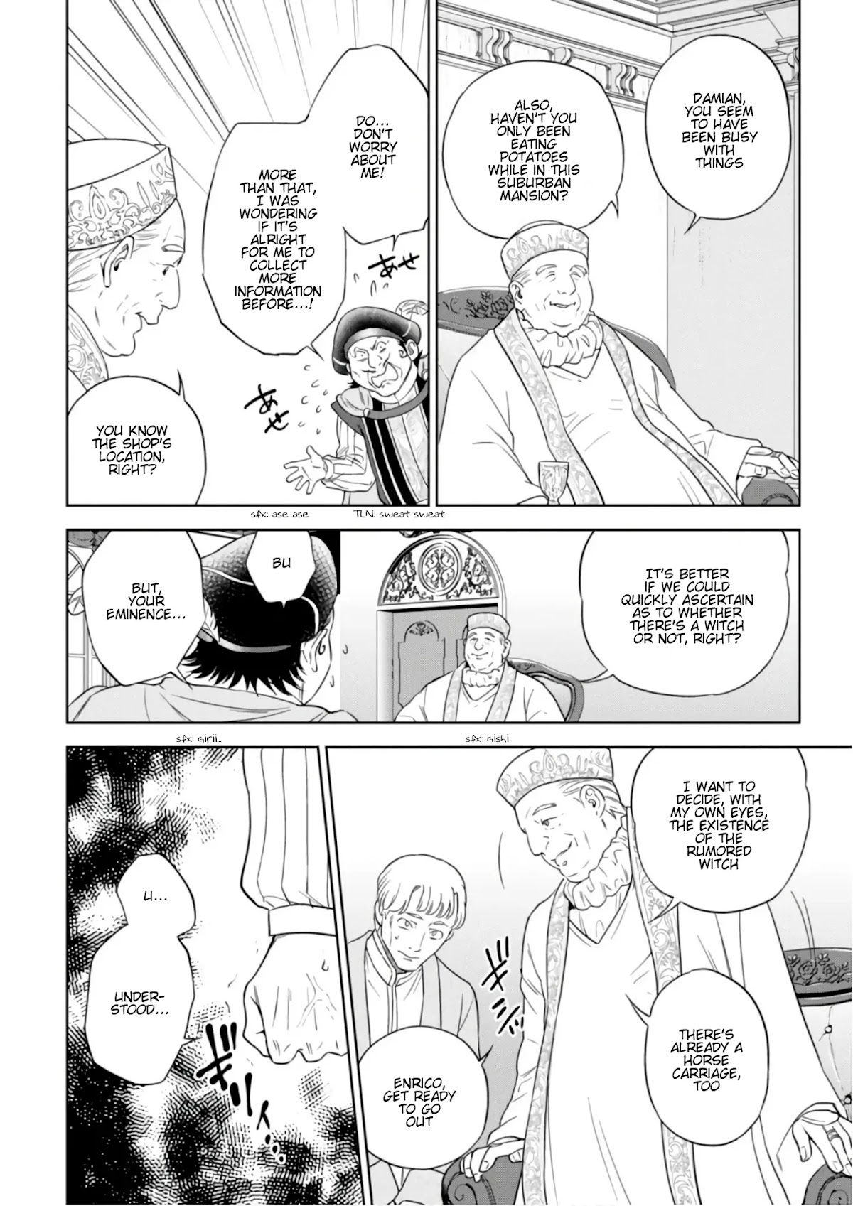Isekai Izakaya "Nobu" Chapter 40 page 27 - Chapter 40: The Witch and the Archbishop (First Part)