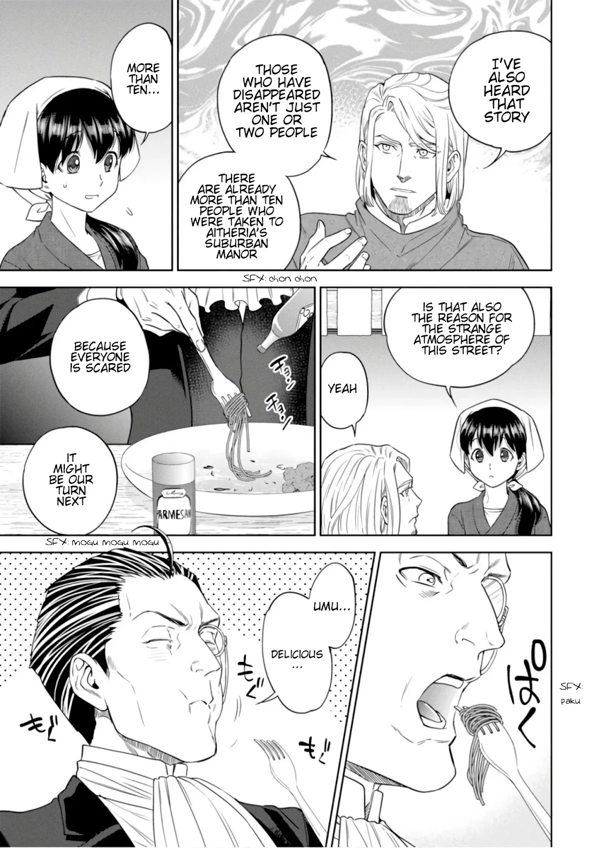 Isekai Izakaya "Nobu" Chapter 40 page 4 - Chapter 40: The Witch and the Archbishop (First Part)