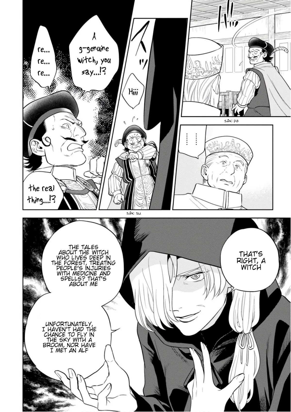 Isekai Izakaya "Nobu" Chapter 41 page 21 - Chapter 41: The Witch and the Archbishop (Middle Part)