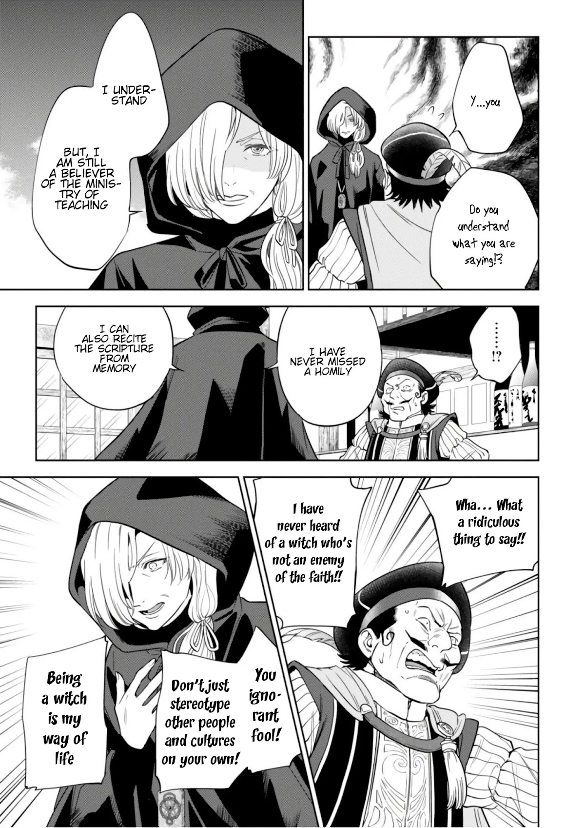 Isekai Izakaya "Nobu" Chapter 41 page 22 - Chapter 41: The Witch and the Archbishop (Middle Part)