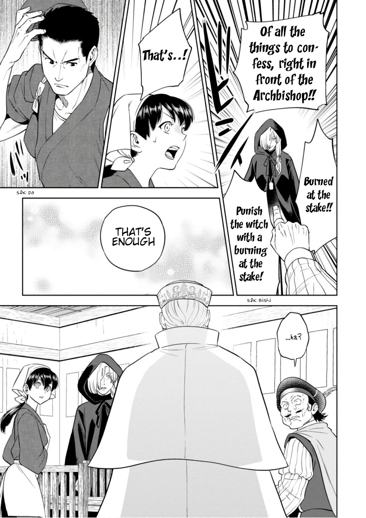 Isekai Izakaya "Nobu" Chapter 41 page 24 - Chapter 41: The Witch and the Archbishop (Middle Part)